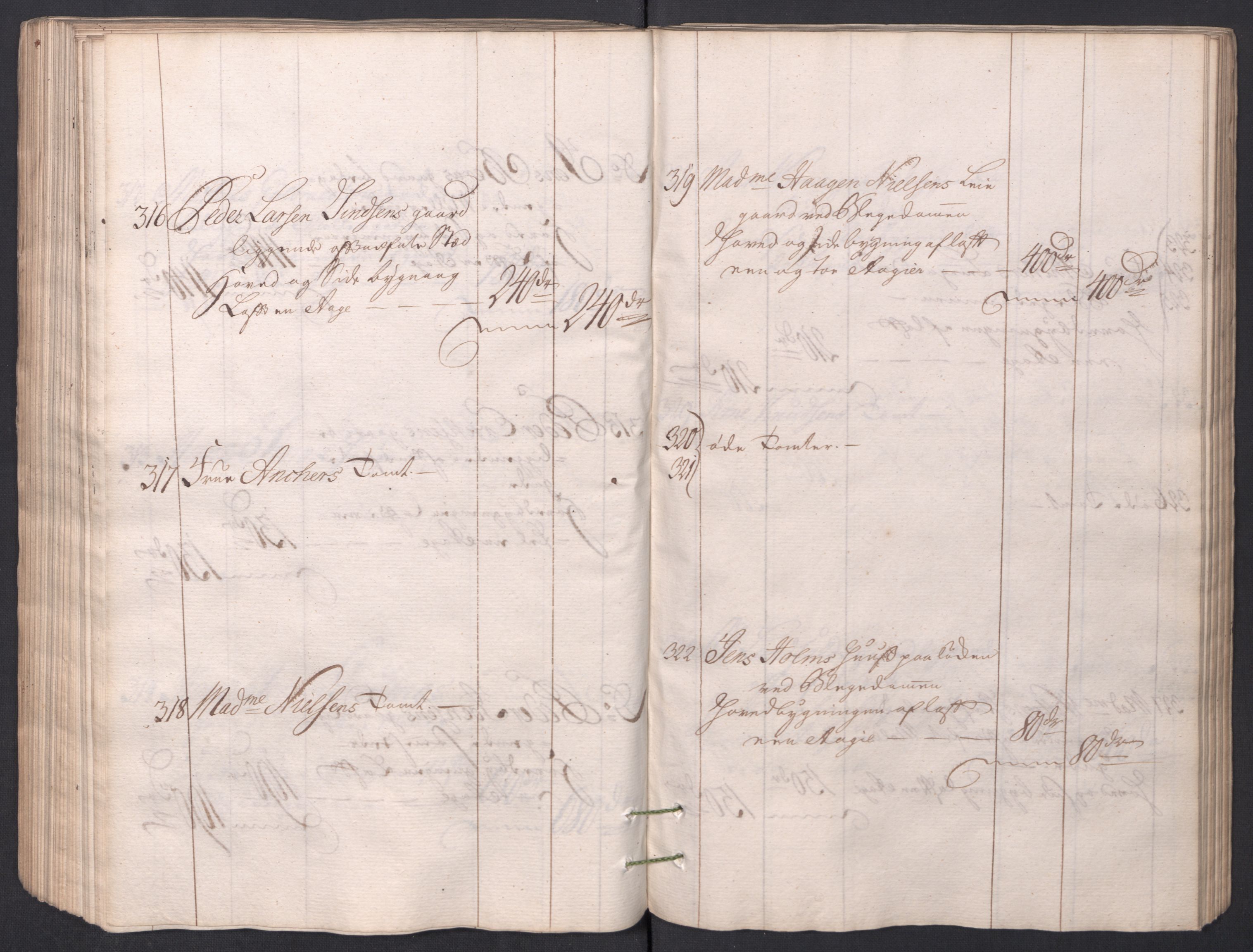 Kristiania stiftamt, AV/SAO-A-10386/I/Ia/L0001/0002: Branntakster / Christiania, 1766-1767