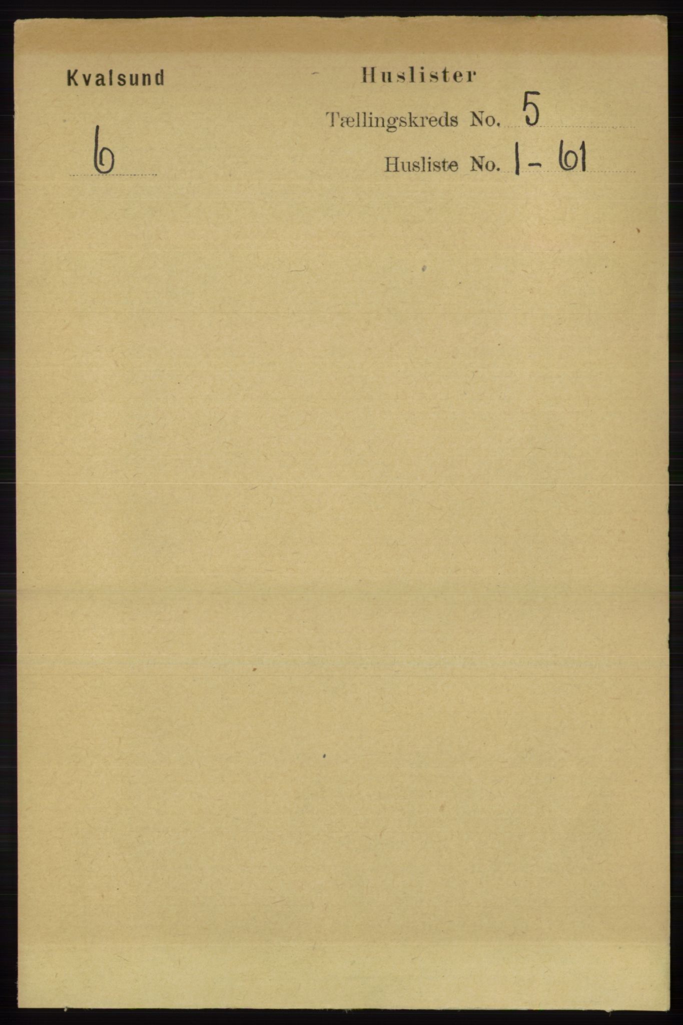 RA, 1891 census for 2017 Kvalsund, 1891, p. 452