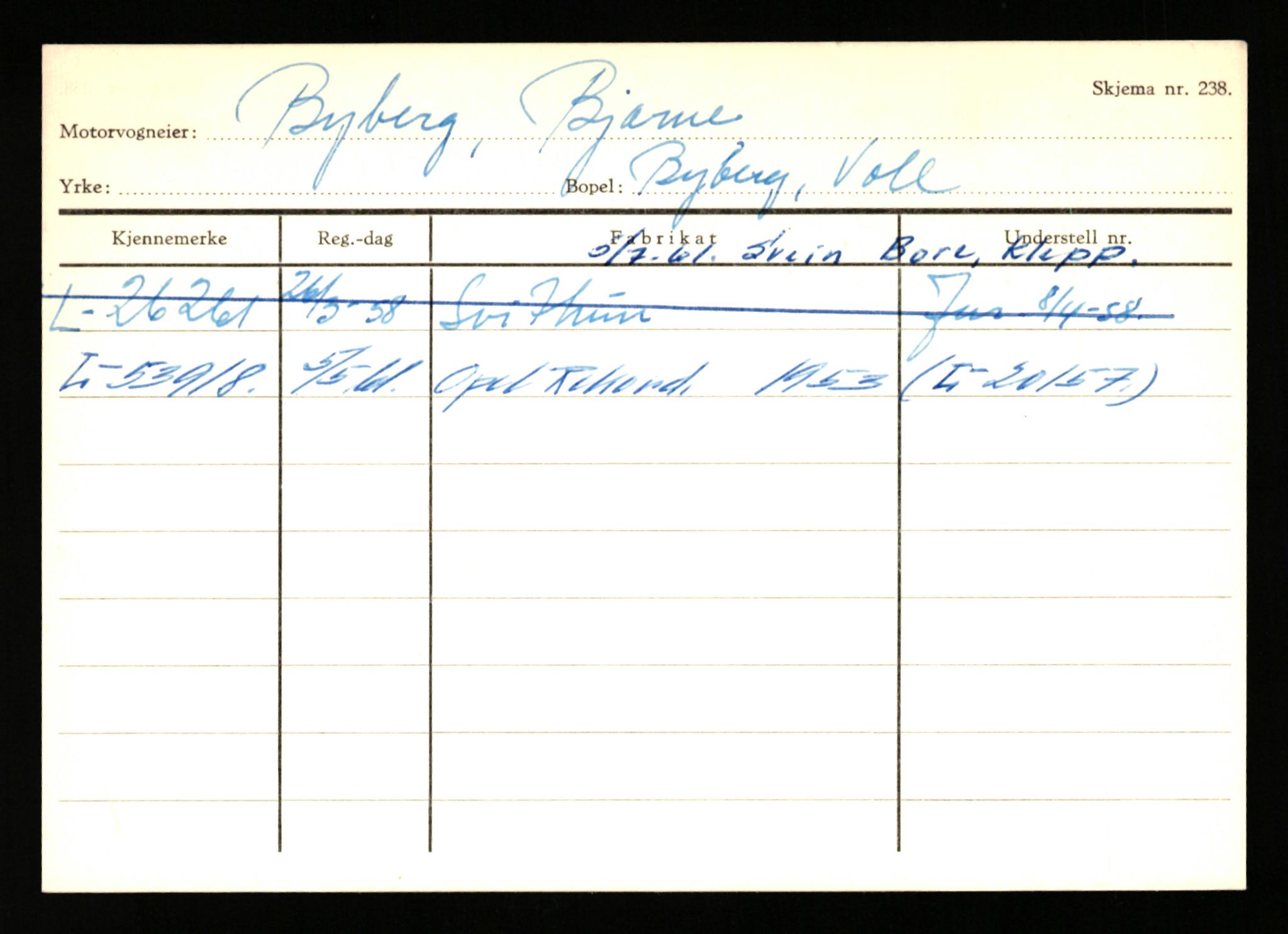 Stavanger trafikkstasjon, AV/SAST-A-101942/0/H/L0005: Bue - Dahlstrøm, 1930-1971, p. 175