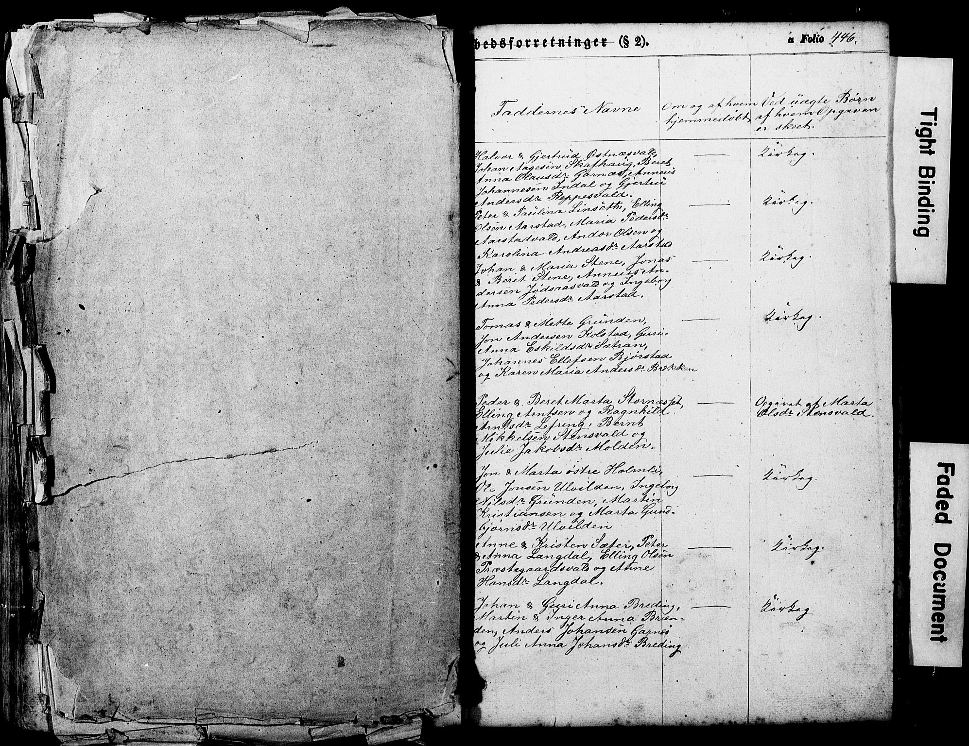 Ministerialprotokoller, klokkerbøker og fødselsregistre - Nord-Trøndelag, SAT/A-1458/724/L0268: Parish register (copy) no. 724C04, 1846-1878, p. 446