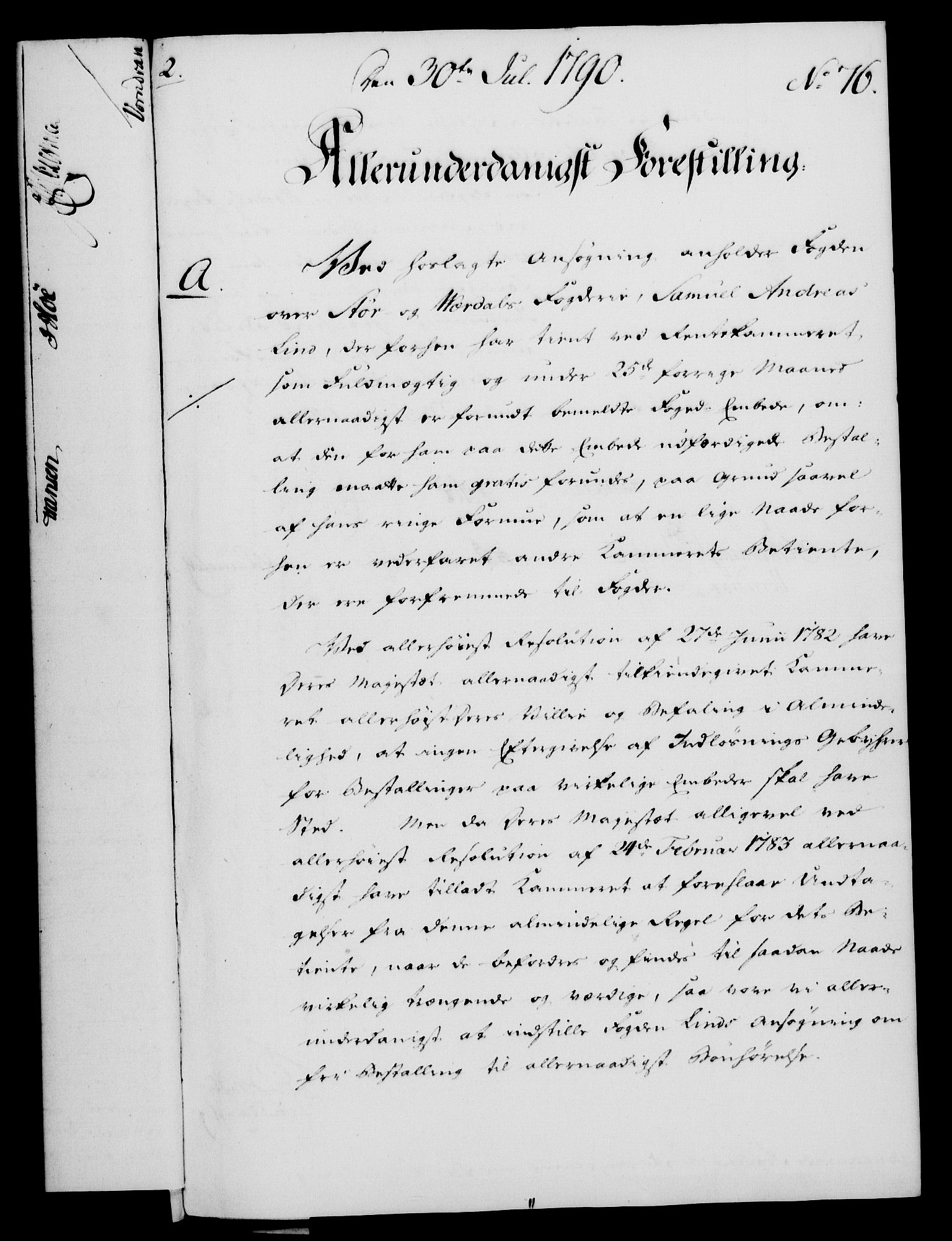 Rentekammeret, Kammerkanselliet, AV/RA-EA-3111/G/Gf/Gfa/L0072: Norsk relasjons- og resolusjonsprotokoll (merket RK 52.72), 1790, p. 512