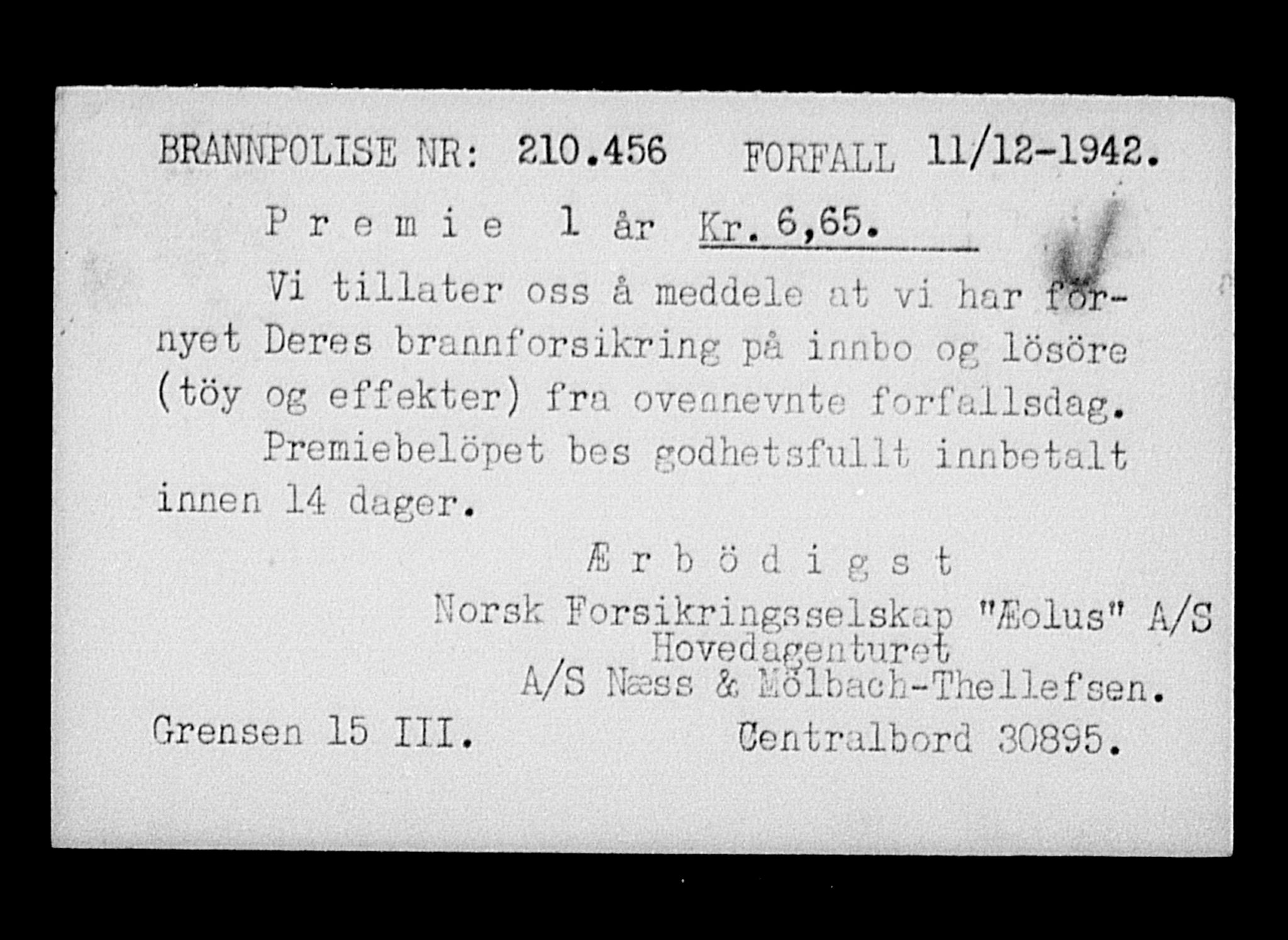 Justisdepartementet, Tilbakeføringskontoret for inndratte formuer, AV/RA-S-1564/H/Hc/Hcc/L0951: --, 1945-1947, p. 223