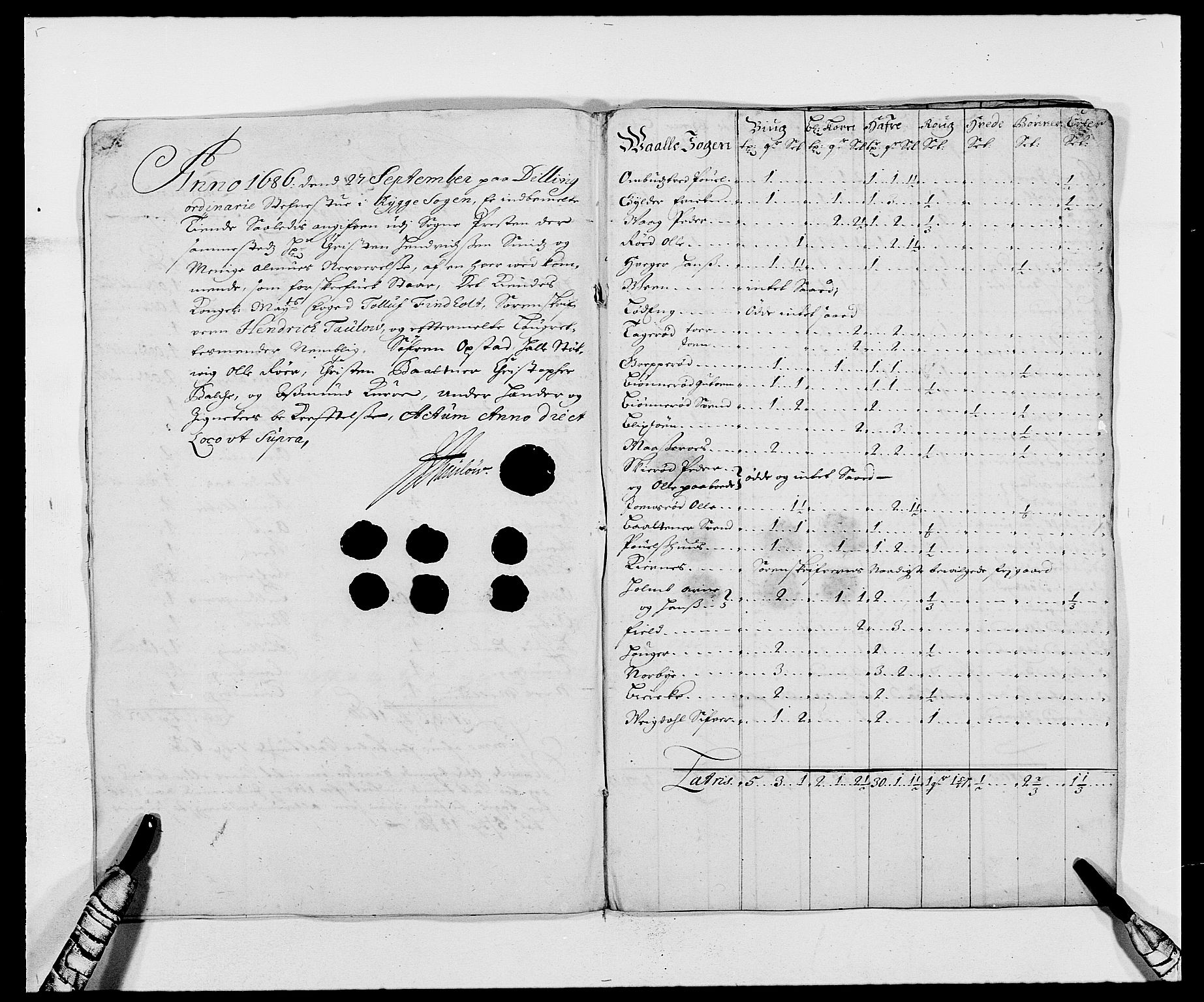 Rentekammeret inntil 1814, Reviderte regnskaper, Fogderegnskap, AV/RA-EA-4092/R02/L0105: Fogderegnskap Moss og Verne kloster, 1685-1687, p. 163