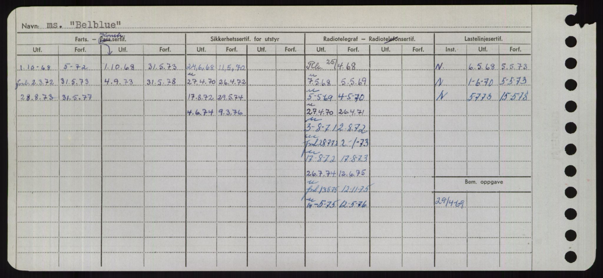 Sjøfartsdirektoratet med forløpere, Skipsmålingen, AV/RA-S-1627/H/Hd/L0003: Fartøy, B-Bev, p. 478