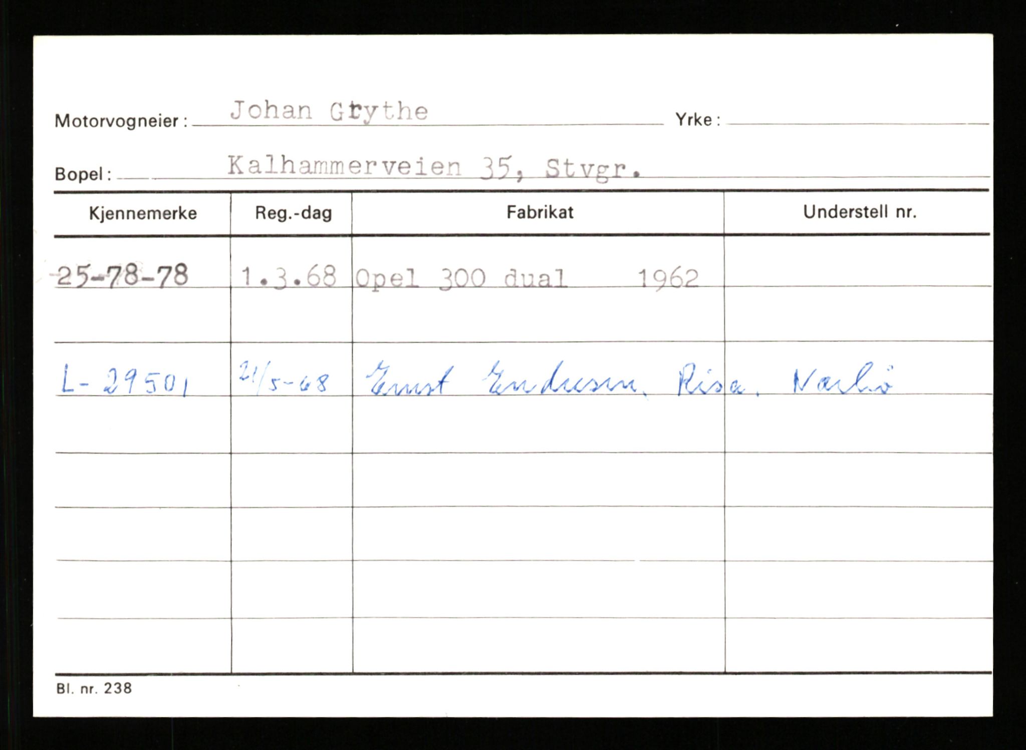 Stavanger trafikkstasjon, AV/SAST-A-101942/0/G/L0011: Registreringsnummer: 240000 - 363477, 1930-1971, p. 611