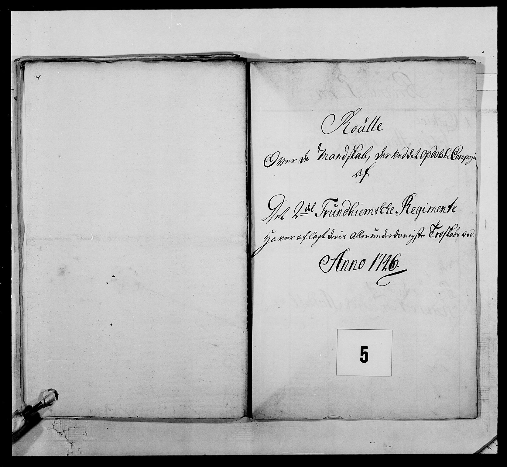 Kommanderende general (KG I) med Det norske krigsdirektorium, AV/RA-EA-5419/E/Ea/L0512: 2. Trondheimske regiment, 1746-1749, p. 76