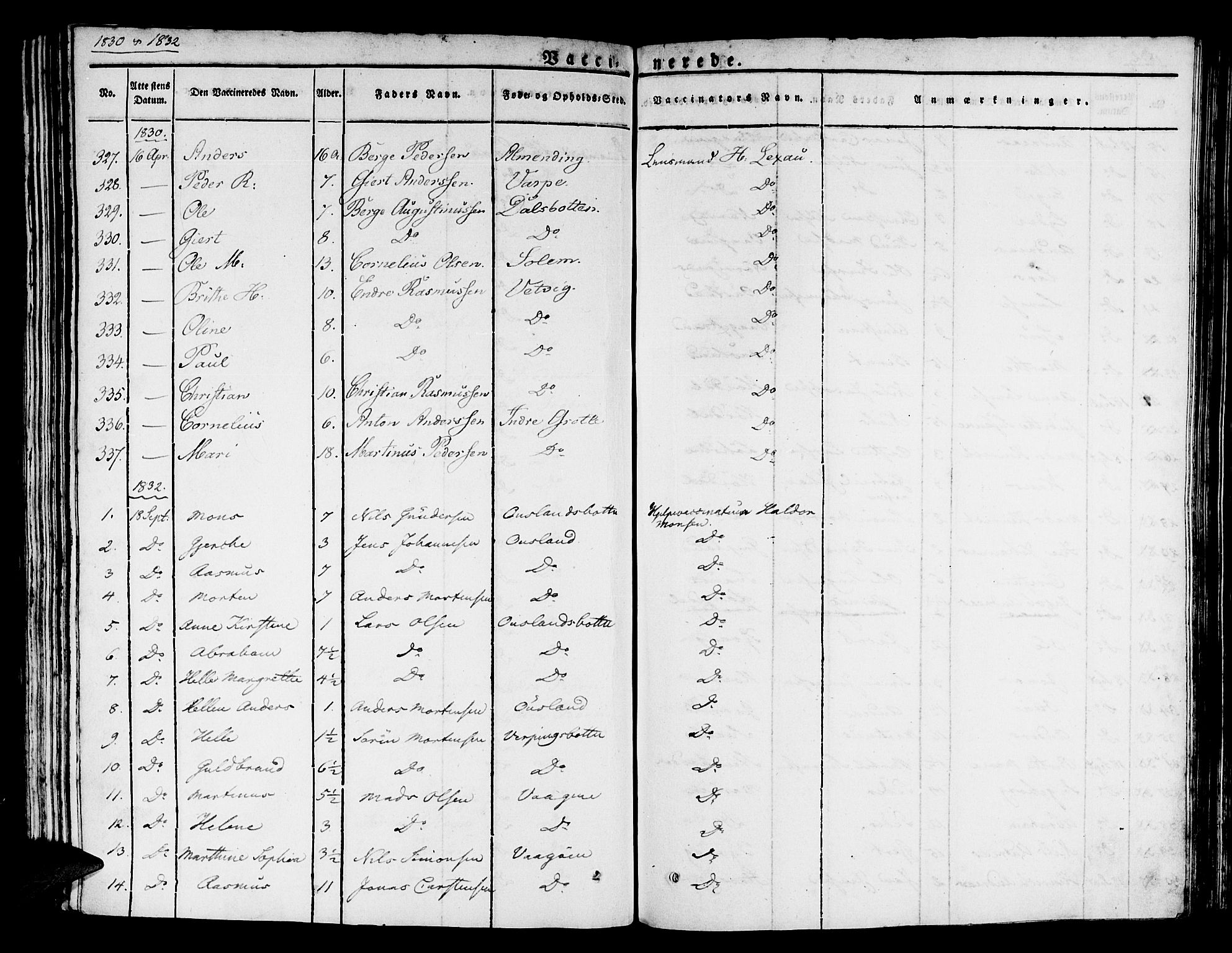 Kinn sokneprestembete, SAB/A-80801/H/Haa/Haaa/L0004/0002: Parish register (official) no. A 4II, 1822-1840, p. 28