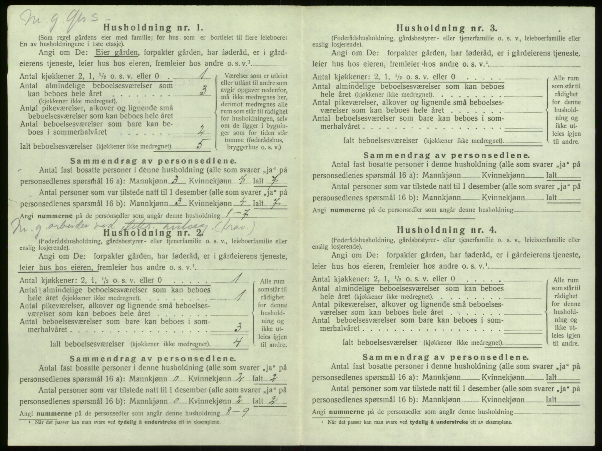 SAB, 1920 census for Manger, 1920, p. 969