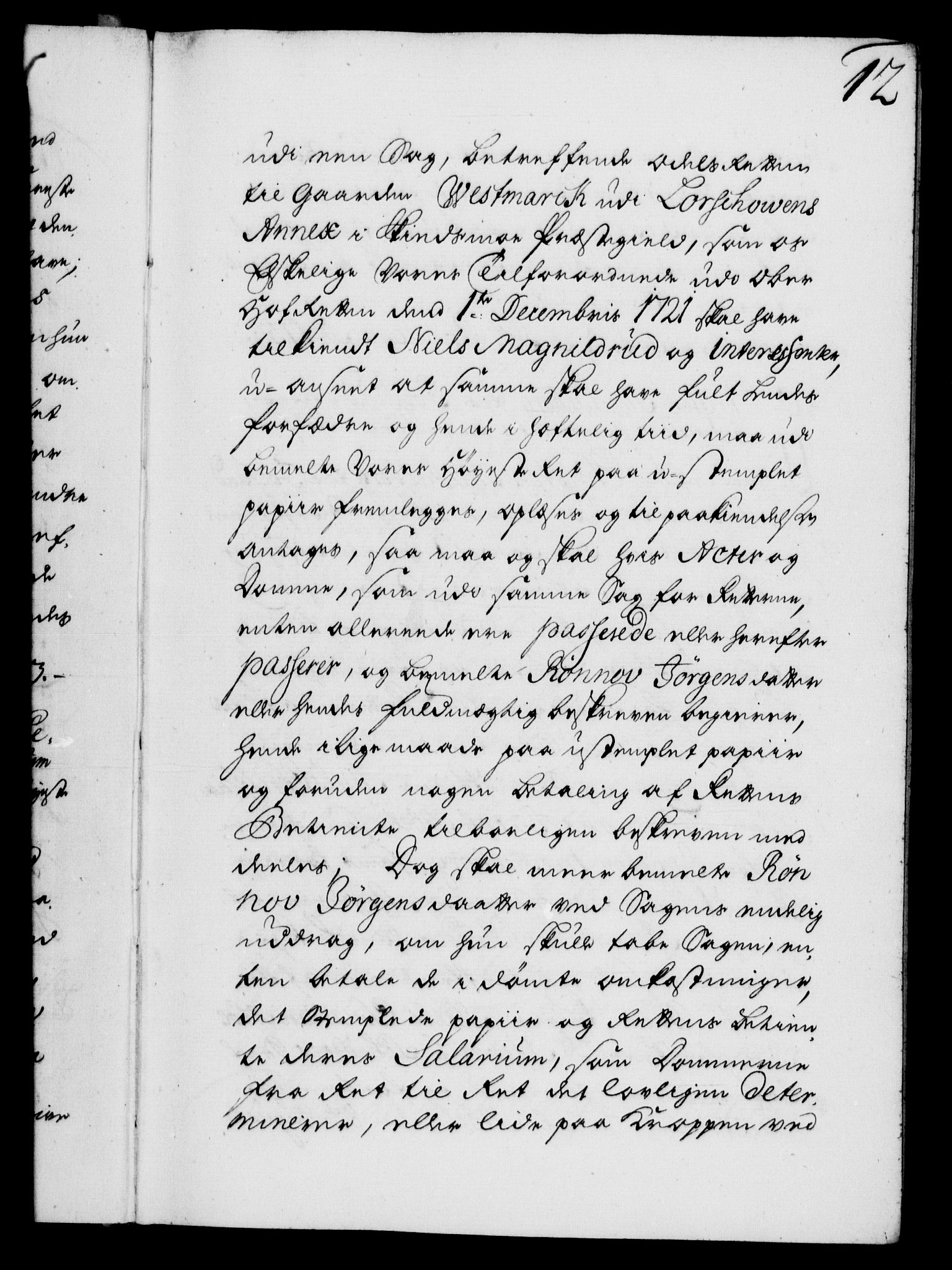 Danske Kanselli 1572-1799, AV/RA-EA-3023/F/Fc/Fca/Fcaa/L0028: Norske registre, 1733-1734, p. 12a