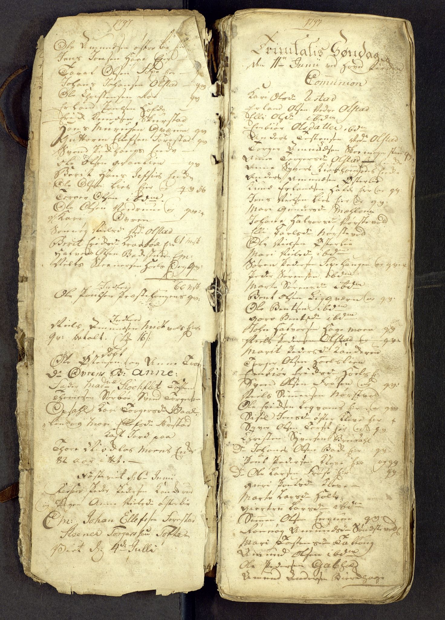 Gausdal prestekontor, SAH/PREST-090/H/Ha: Parish register draft no. -, 1794-1811