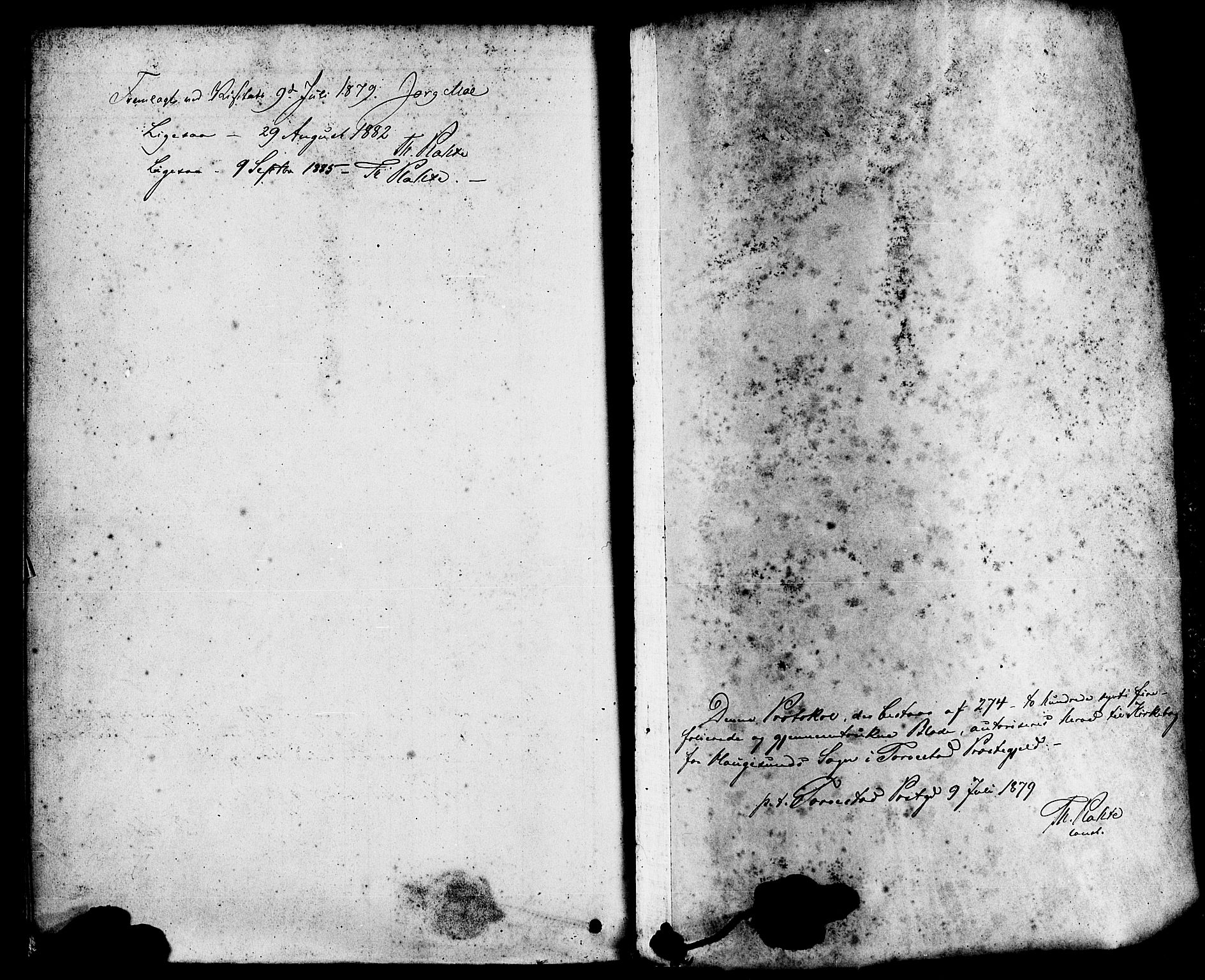 Haugesund sokneprestkontor, AV/SAST-A -101863/H/Ha/Haa/L0001: Parish register (official) no. A 1, 1878-1885