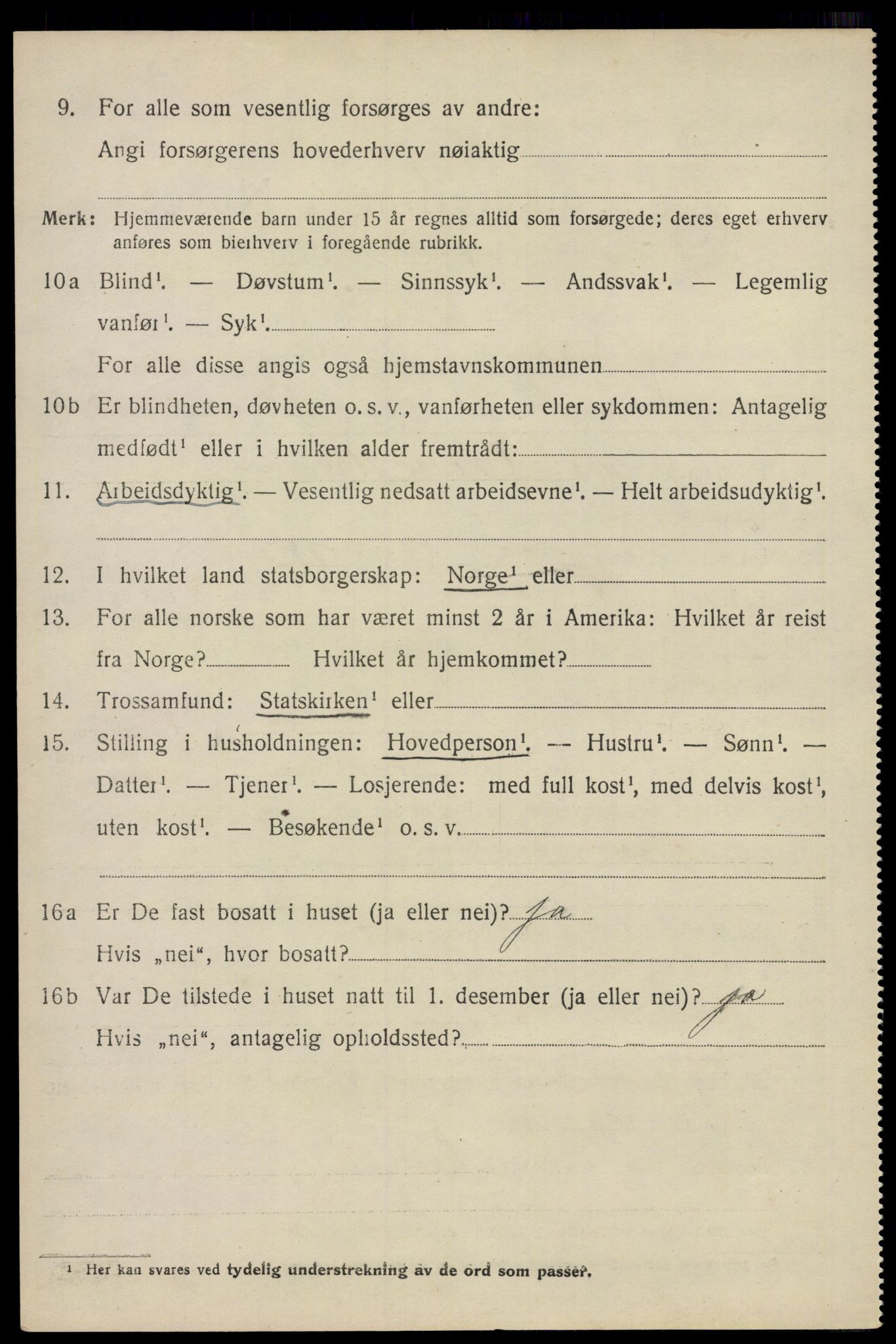SAO, 1920 census for Onsøy, 1920, p. 4070