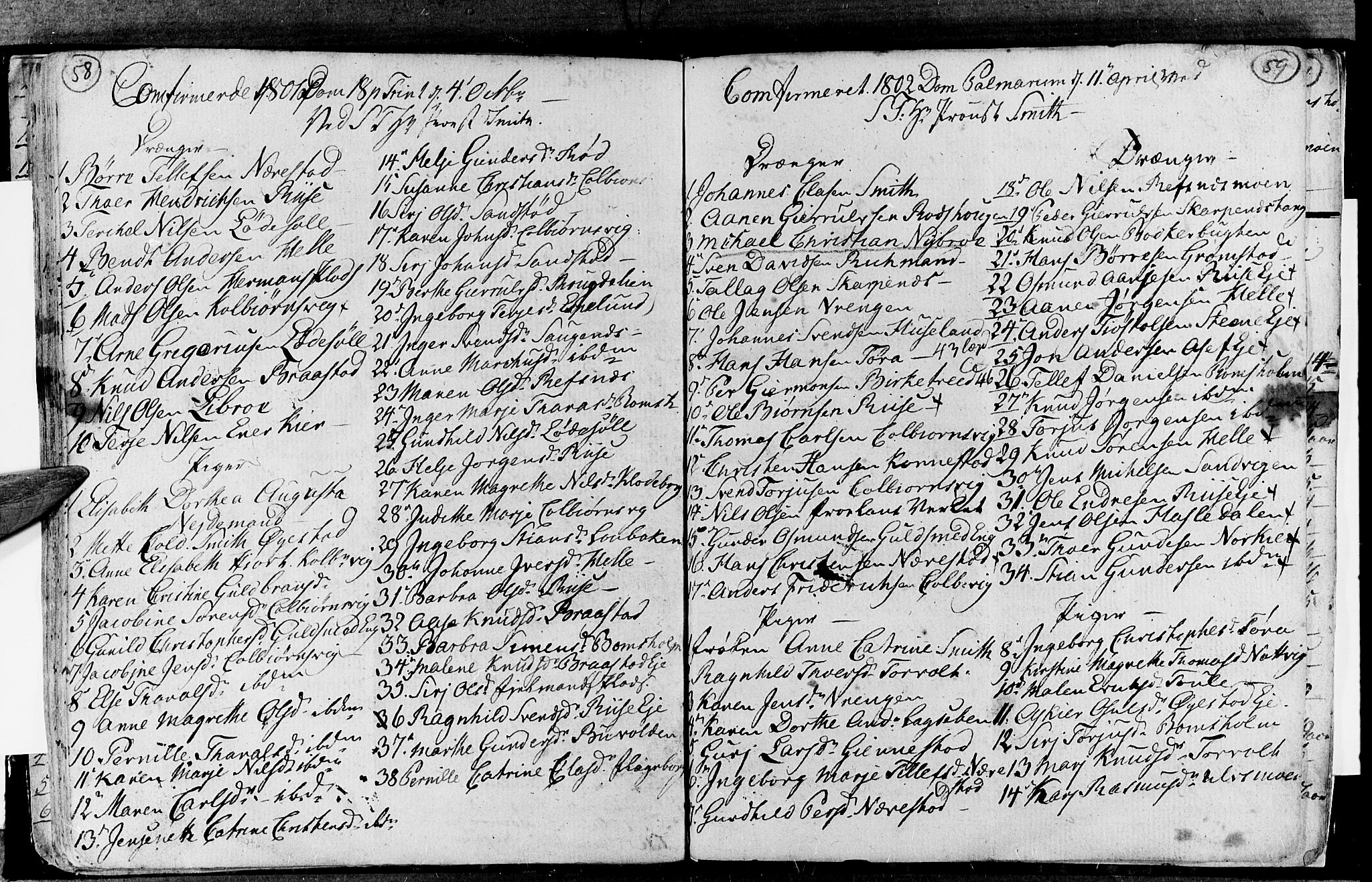 Øyestad sokneprestkontor, AV/SAK-1111-0049/F/Fa/L0010: Parish register (official) no. A 10, 1774-1810, p. 60-61