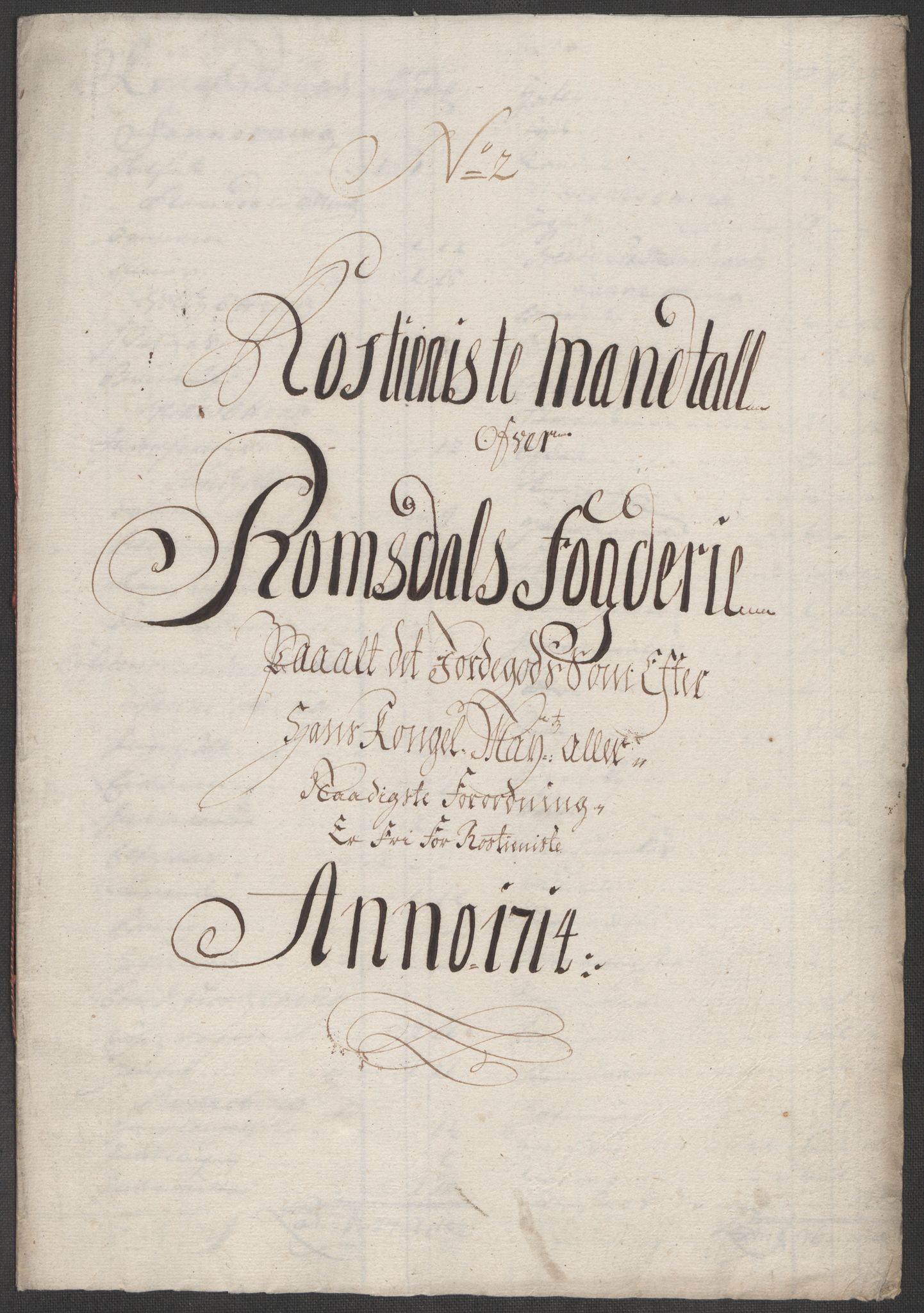Rentekammeret inntil 1814, Reviderte regnskaper, Fogderegnskap, RA/EA-4092/R55/L3662: Fogderegnskap Romsdal, 1713-1714, p. 350