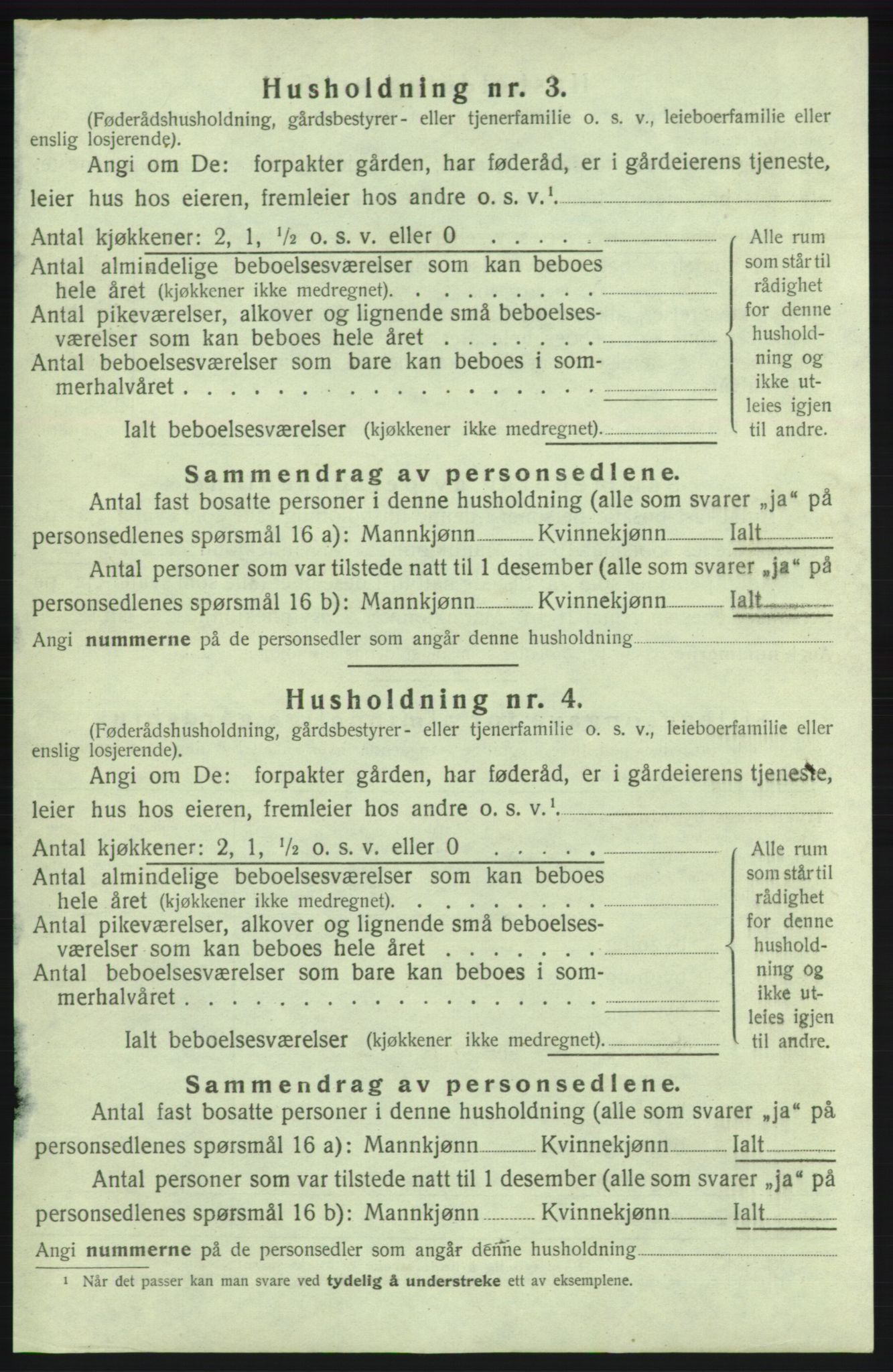 SAB, 1920 census for Kvinnherad, 1920, p. 1108