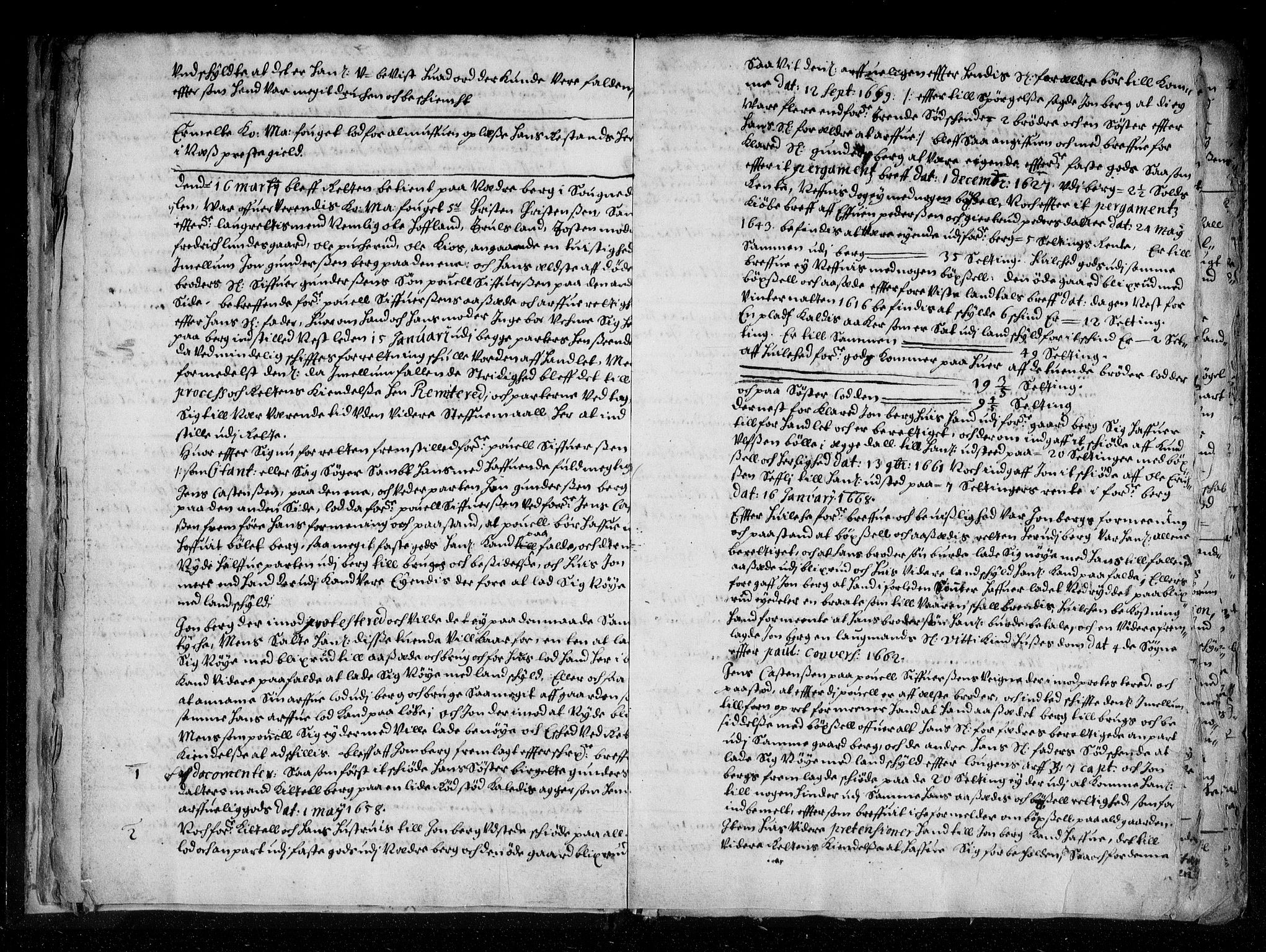Ringerike og Hallingdal sorenskriveri, AV/SAKO-A-81/F/Fa/Fab/L0008: Tingbok - Sorenskriveriet, 1680