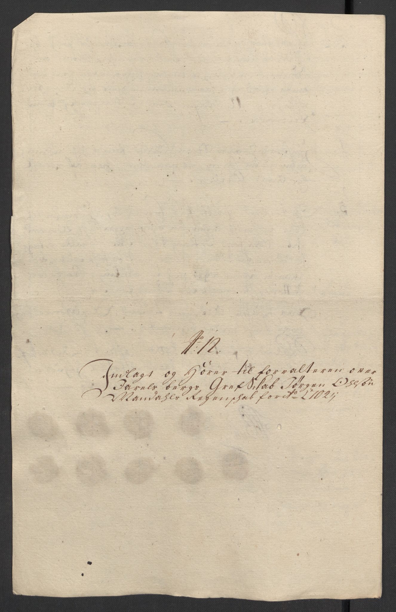 Rentekammeret inntil 1814, Reviderte regnskaper, Fogderegnskap, RA/EA-4092/R32/L1871: Fogderegnskap Jarlsberg grevskap, 1703-1705, p. 257