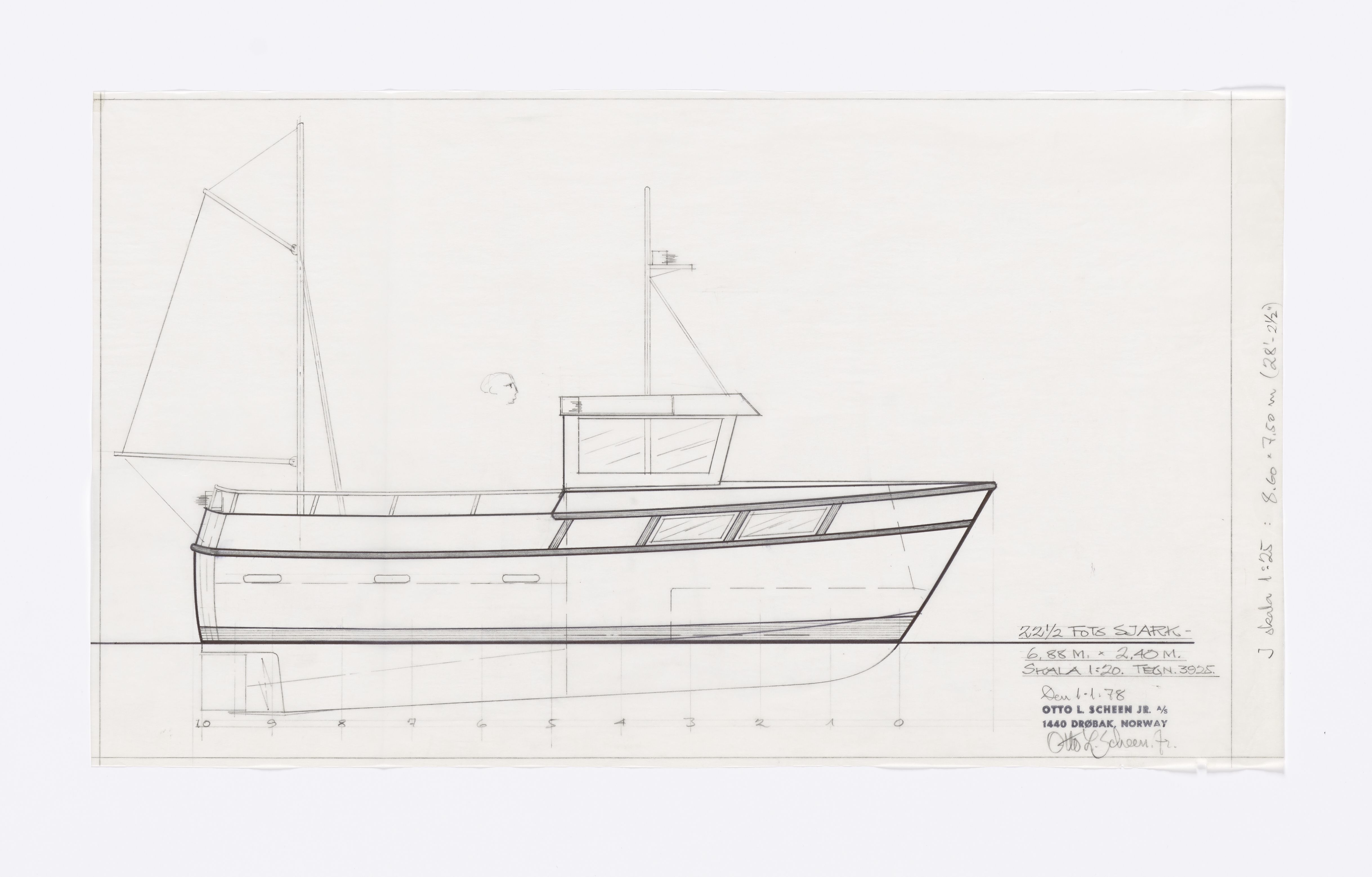 Furuholmen & Scheen, AFM/OM-1003/T/Ta/L0013/0001: Sjark / Scheen, 1977-1982