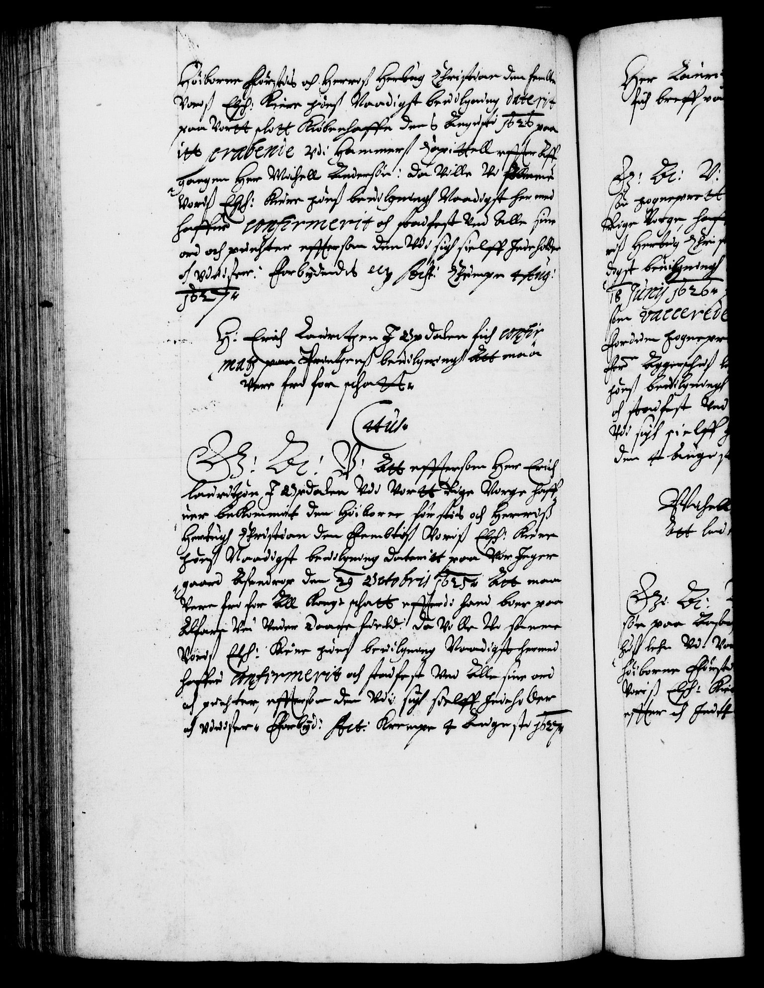 Danske Kanselli 1572-1799, AV/RA-EA-3023/F/Fc/Fca/Fcaa/L0004: Norske registre (mikrofilm), 1617-1630, p. 406b