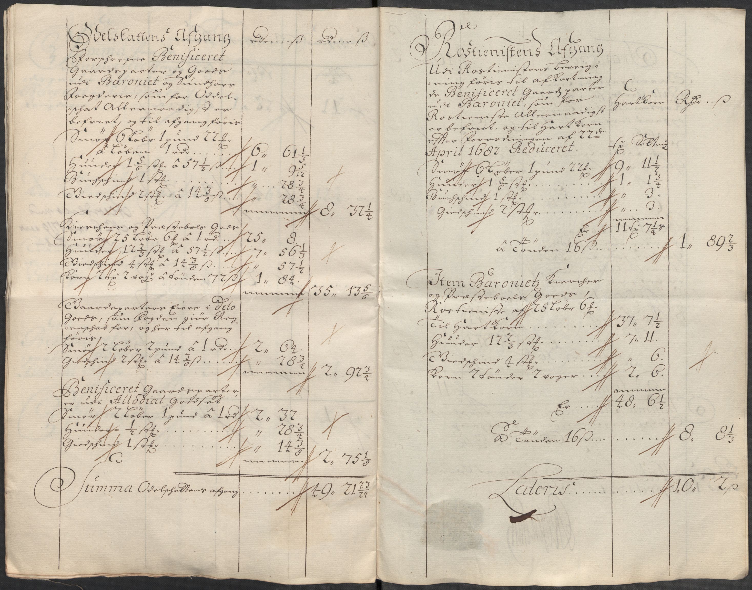 Rentekammeret inntil 1814, Reviderte regnskaper, Fogderegnskap, RA/EA-4092/R49/L3140: Fogderegnskap Rosendal Baroni, 1718-1720, p. 229