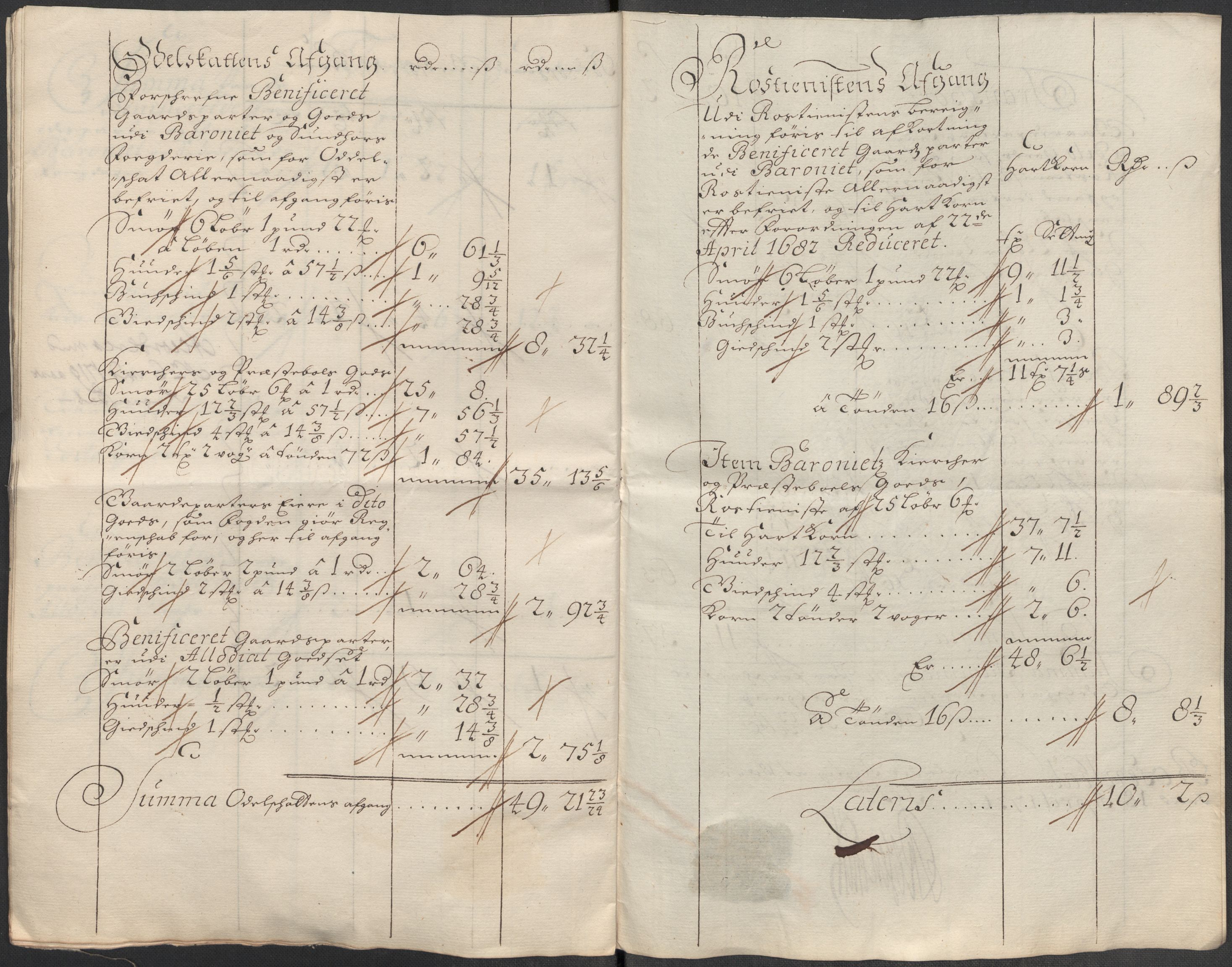 Rentekammeret inntil 1814, Reviderte regnskaper, Fogderegnskap, AV/RA-EA-4092/R49/L3140: Fogderegnskap Rosendal Baroni, 1718-1720, p. 229