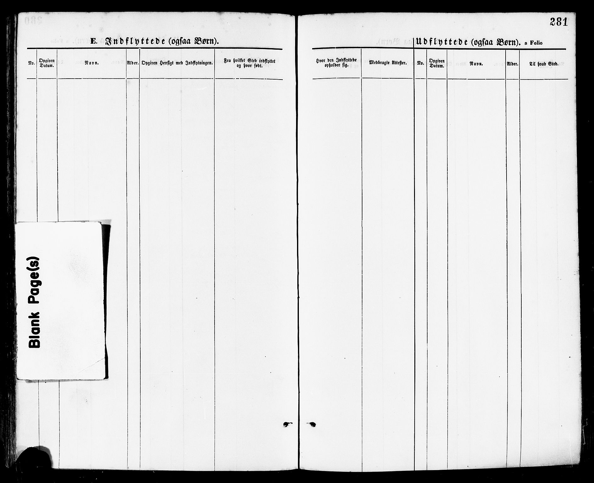 Håland sokneprestkontor, AV/SAST-A-101802/001/30BA/L0009: Parish register (official) no. A 8, 1871-1882, p. 281