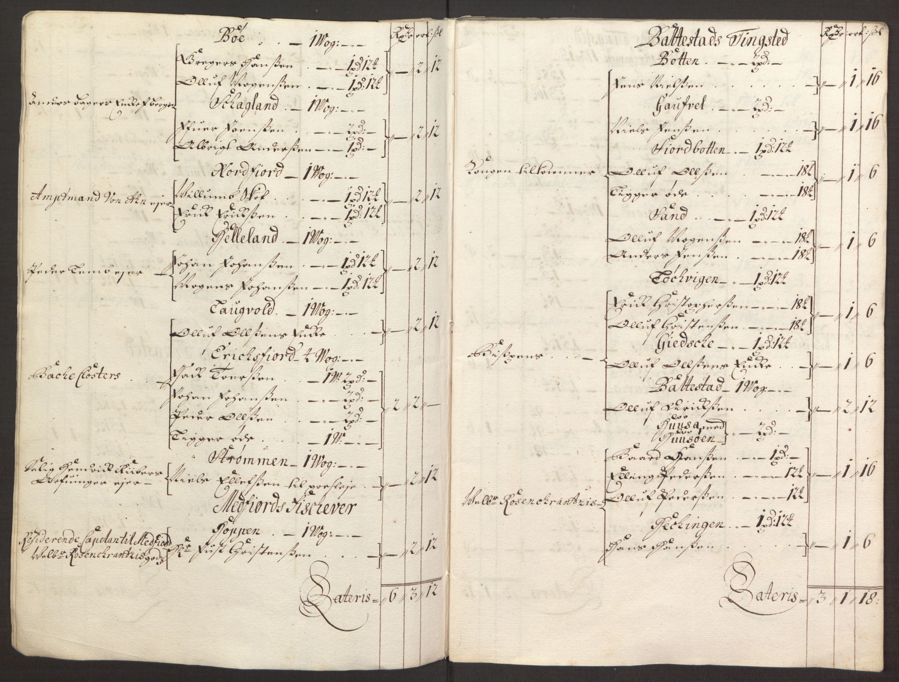 Rentekammeret inntil 1814, Reviderte regnskaper, Fogderegnskap, AV/RA-EA-4092/R68/L4753: Fogderegnskap Senja og Troms, 1694-1696, p. 236