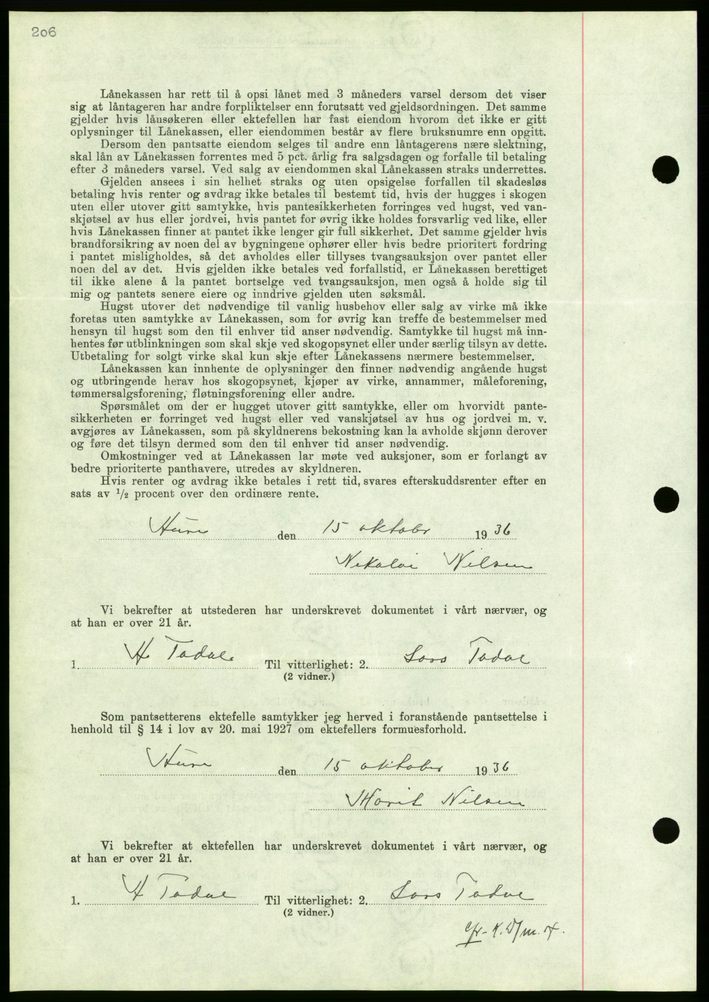 Nordmøre sorenskriveri, AV/SAT-A-4132/1/2/2Ca/L0090: Mortgage book no. B80, 1936-1937, Diary no: : 2317/1936