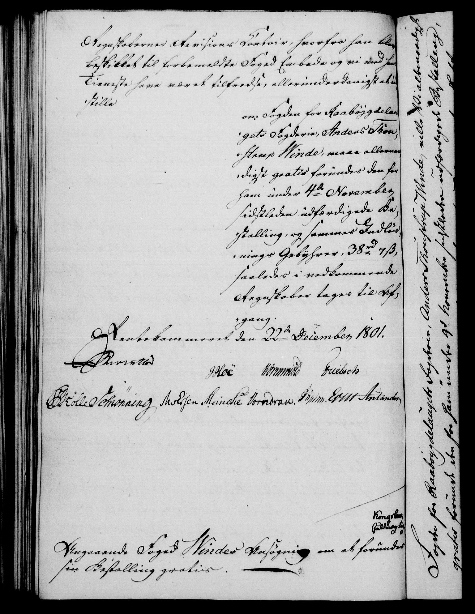 Rentekammeret, Kammerkanselliet, RA/EA-3111/G/Gf/Gfa/L0083: Norsk relasjons- og resolusjonsprotokoll (merket RK 52.83), 1801, p. 816
