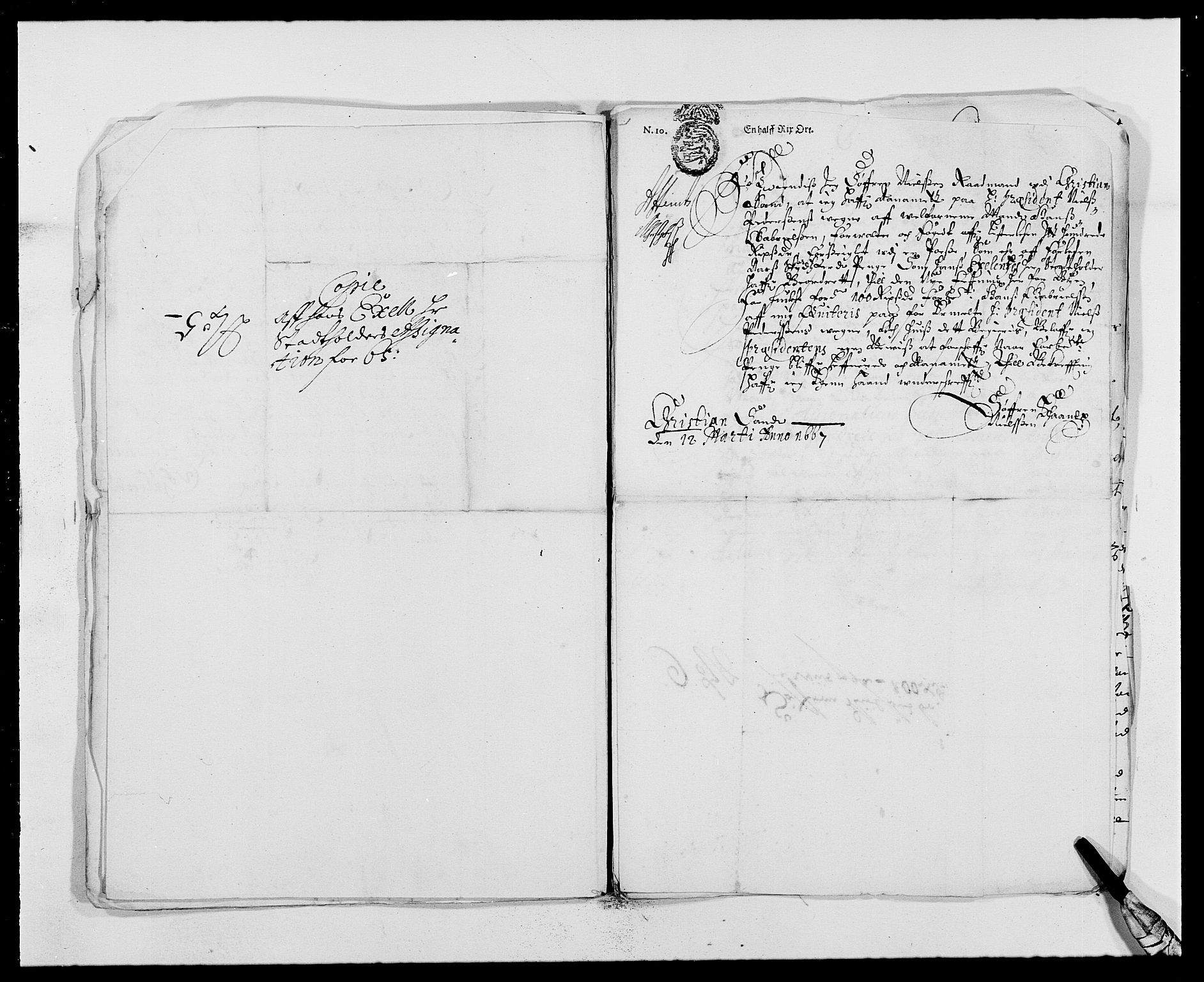 Rentekammeret inntil 1814, Reviderte regnskaper, Fogderegnskap, AV/RA-EA-4092/R41/L2524: Fogderegnskap Lista, 1665-1668, p. 10