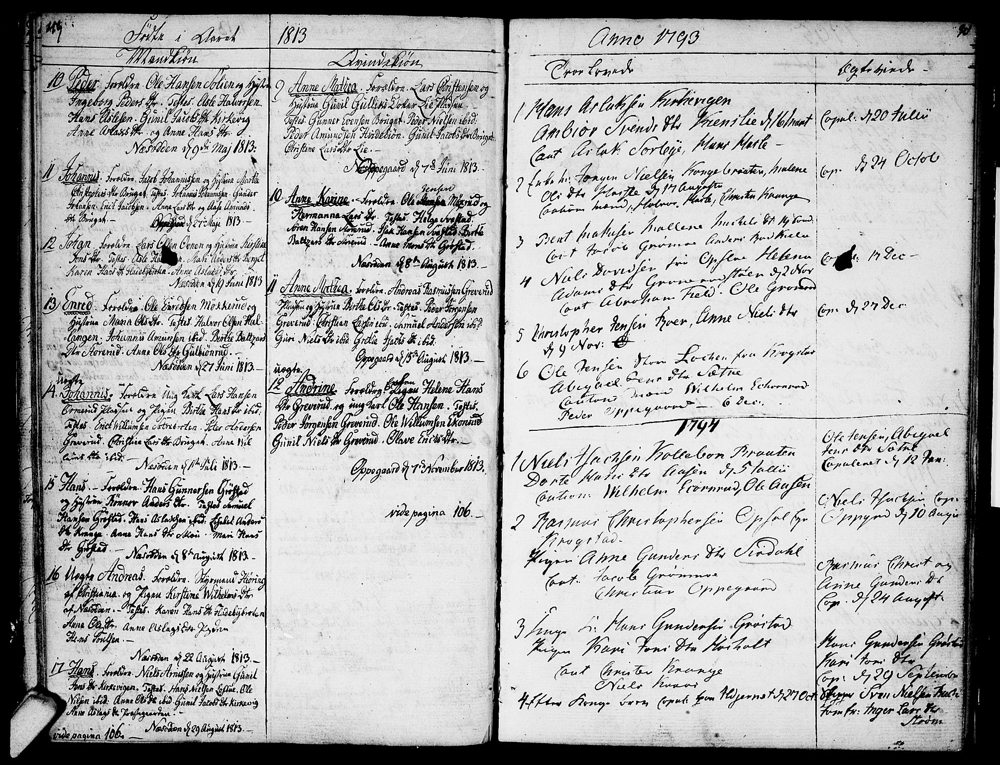Nesodden prestekontor Kirkebøker, SAO/A-10013/F/Fa/L0005: Parish register (official) no. I 5, 1793-1814, p. 49-50