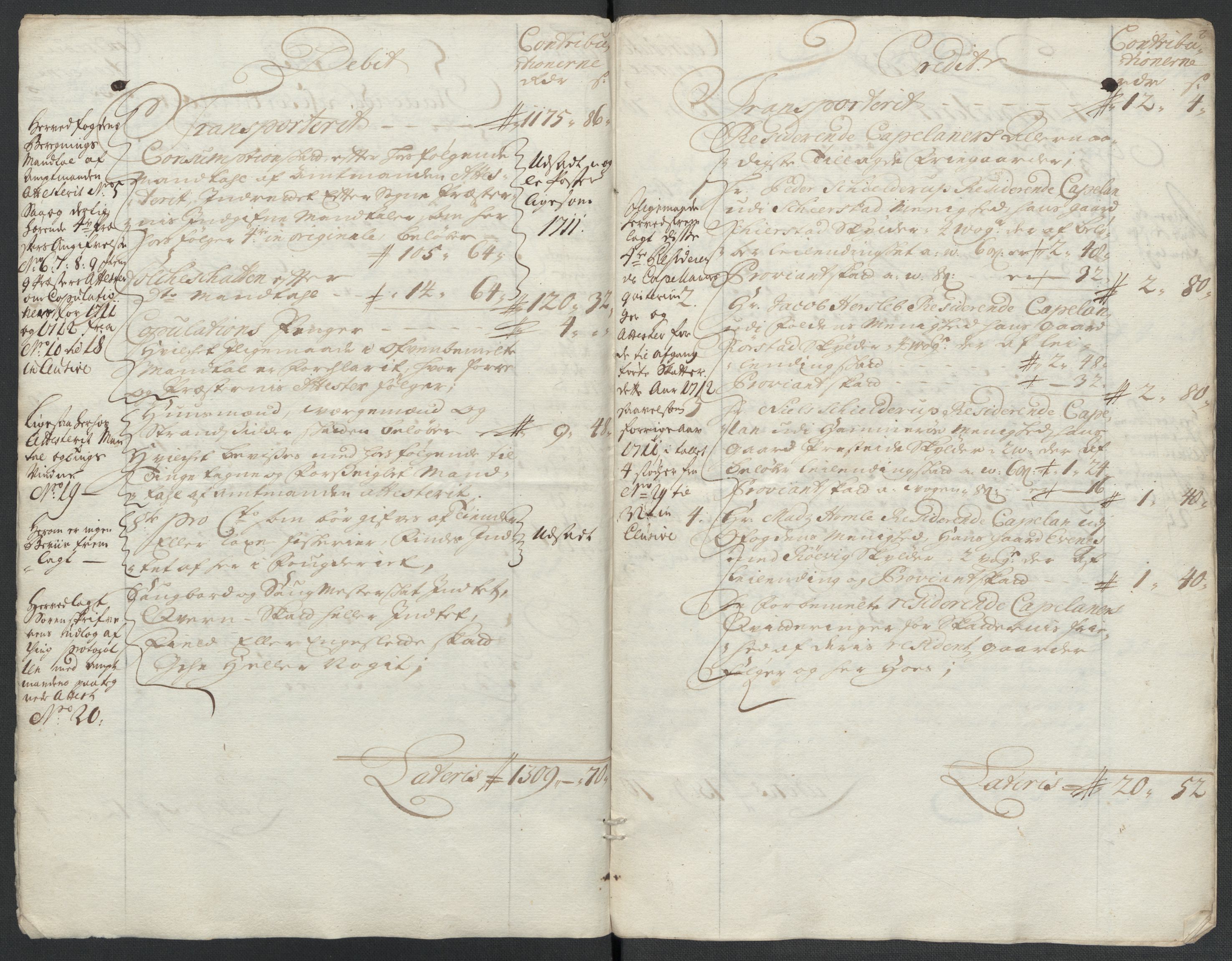 Rentekammeret inntil 1814, Reviderte regnskaper, Fogderegnskap, RA/EA-4092/R66/L4582: Fogderegnskap Salten, 1711-1712, p. 290