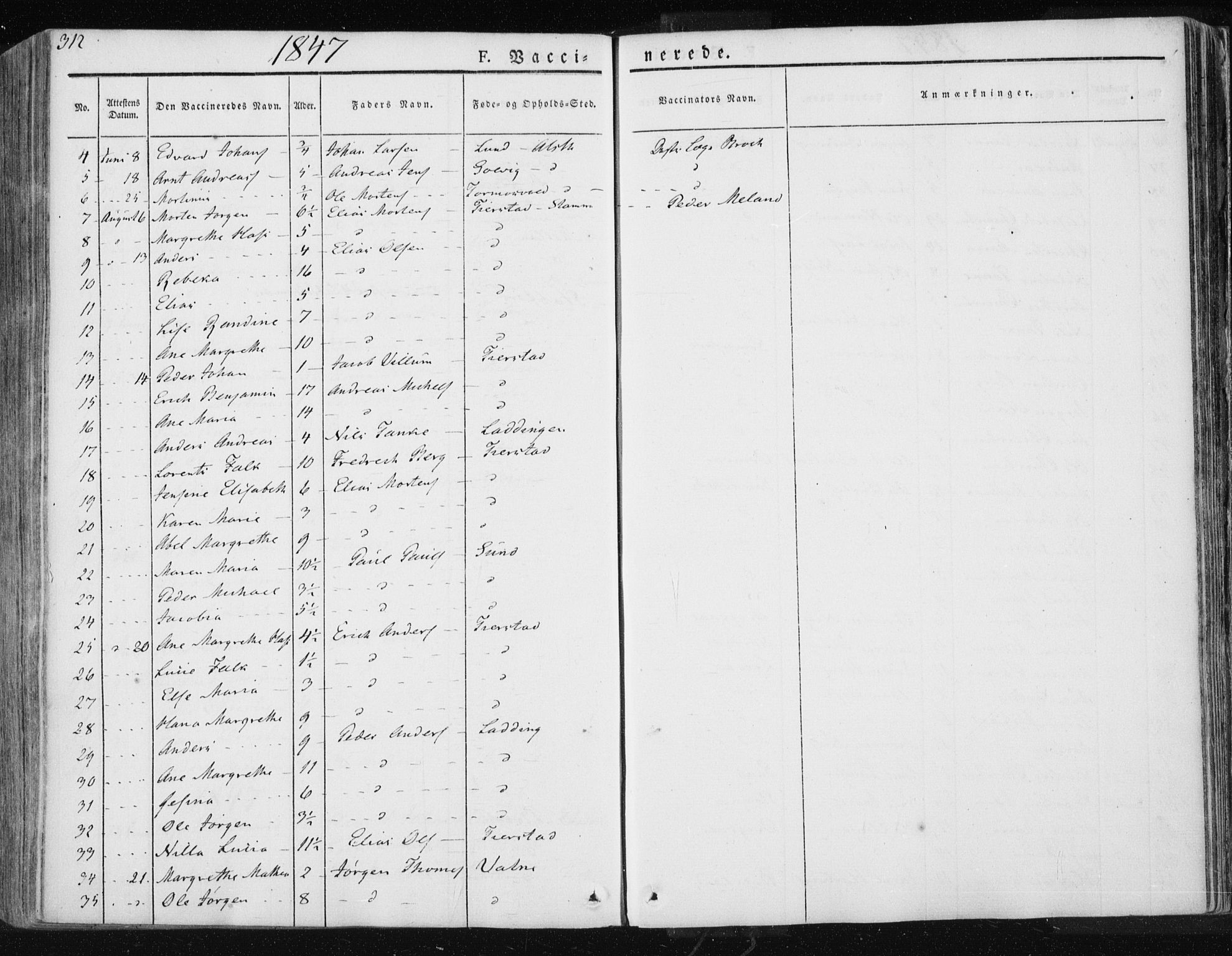 Ministerialprotokoller, klokkerbøker og fødselsregistre - Nordland, AV/SAT-A-1459/830/L0447: Parish register (official) no. 830A11, 1831-1854, p. 312