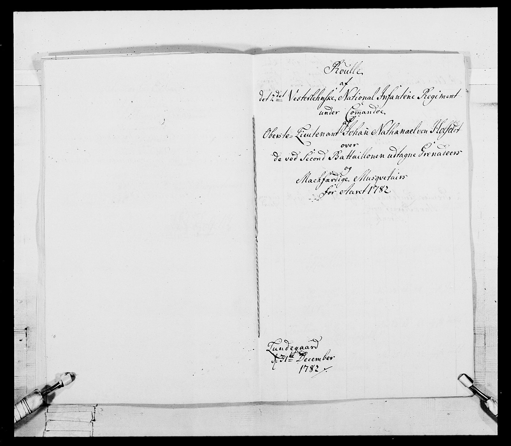 Generalitets- og kommissariatskollegiet, Det kongelige norske kommissariatskollegium, AV/RA-EA-5420/E/Eh/L0107: 2. Vesterlenske nasjonale infanteriregiment, 1782-1789, p. 25