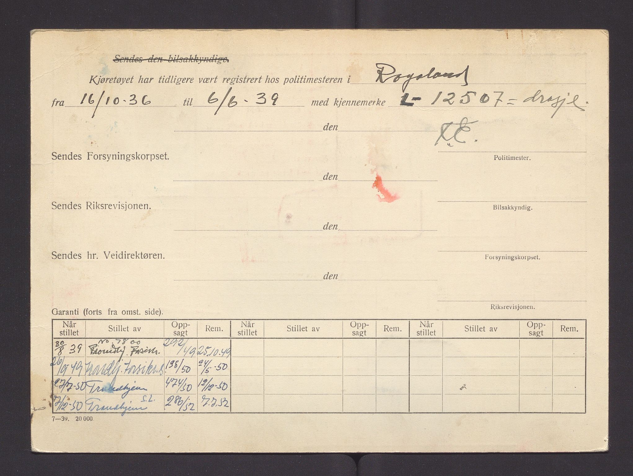 Stavanger trafikkstasjon, AV/SAST-A-101942/0/F/L0003: L-700 - L-999, 1930-1971, p. 58