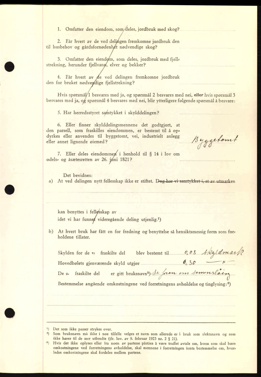 Romsdal sorenskriveri, AV/SAT-A-4149/1/2/2C: Mortgage book no. A11, 1941-1942, Diary no: : 2050/1941