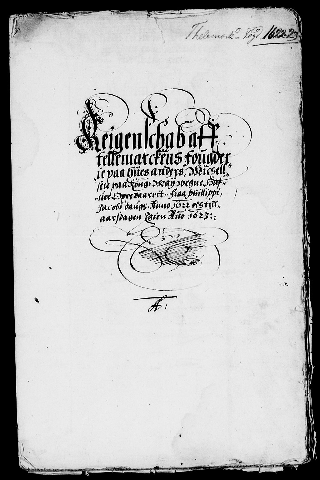 Rentekammeret inntil 1814, Reviderte regnskaper, Lensregnskaper, AV/RA-EA-5023/R/Rb/Rbp/L0007: Bratsberg len, 1621-1623