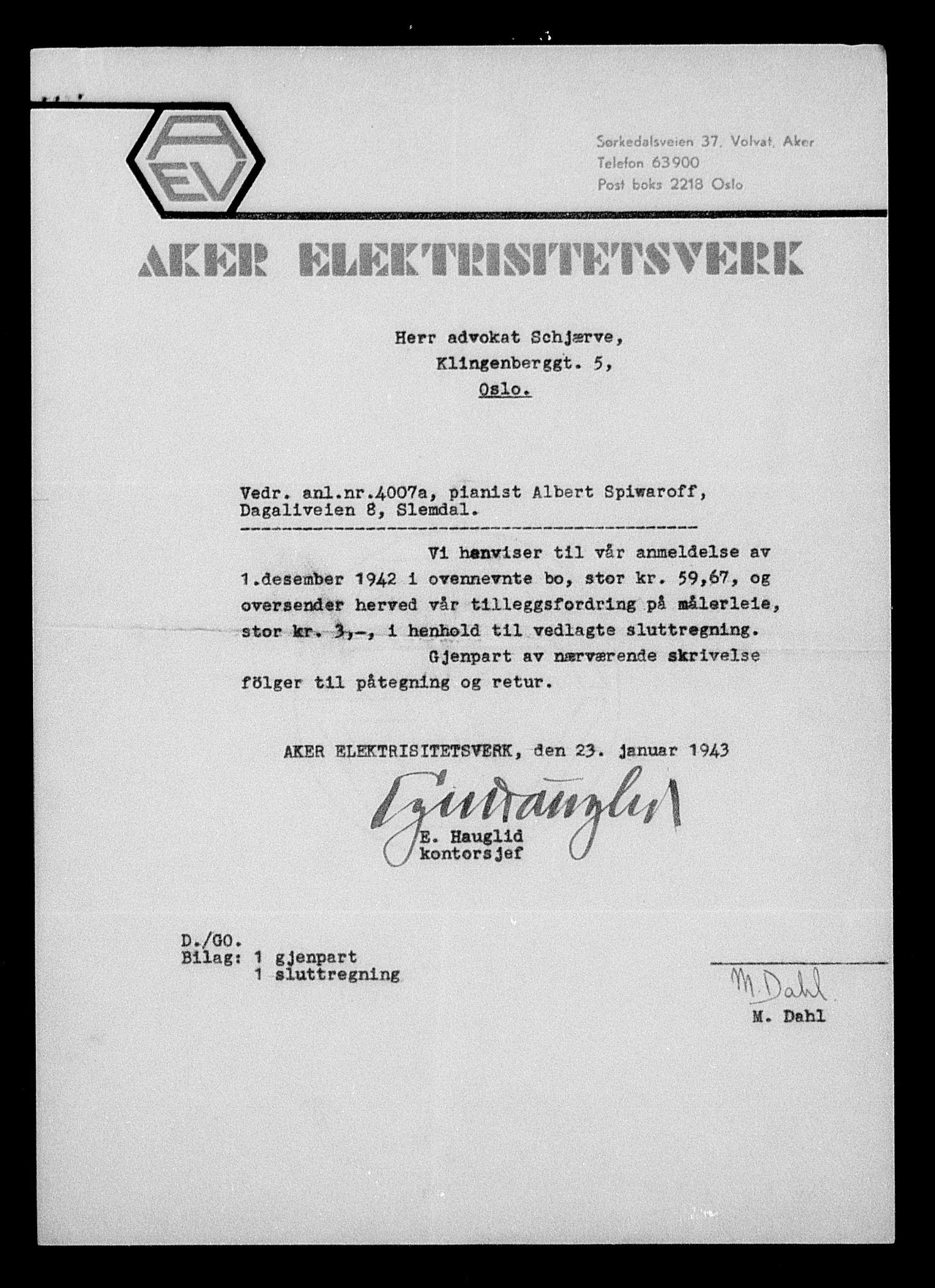 Justisdepartementet, Tilbakeføringskontoret for inndratte formuer, AV/RA-S-1564/H/Hc/Hcc/L0982: --, 1945-1947, p. 240