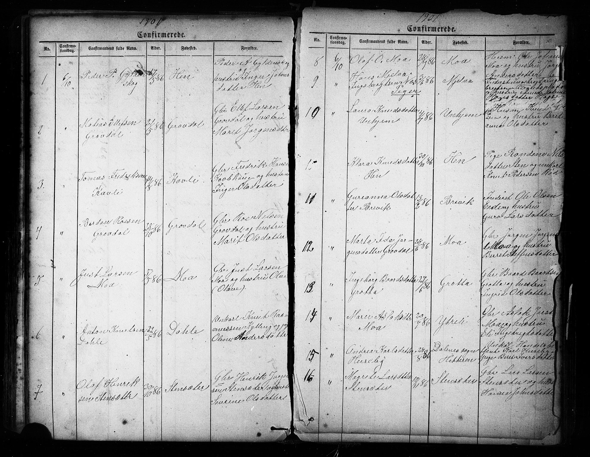 Ministerialprotokoller, klokkerbøker og fødselsregistre - Møre og Romsdal, SAT/A-1454/545/L0588: Parish register (copy) no. 545C02, 1867-1902, p. 181