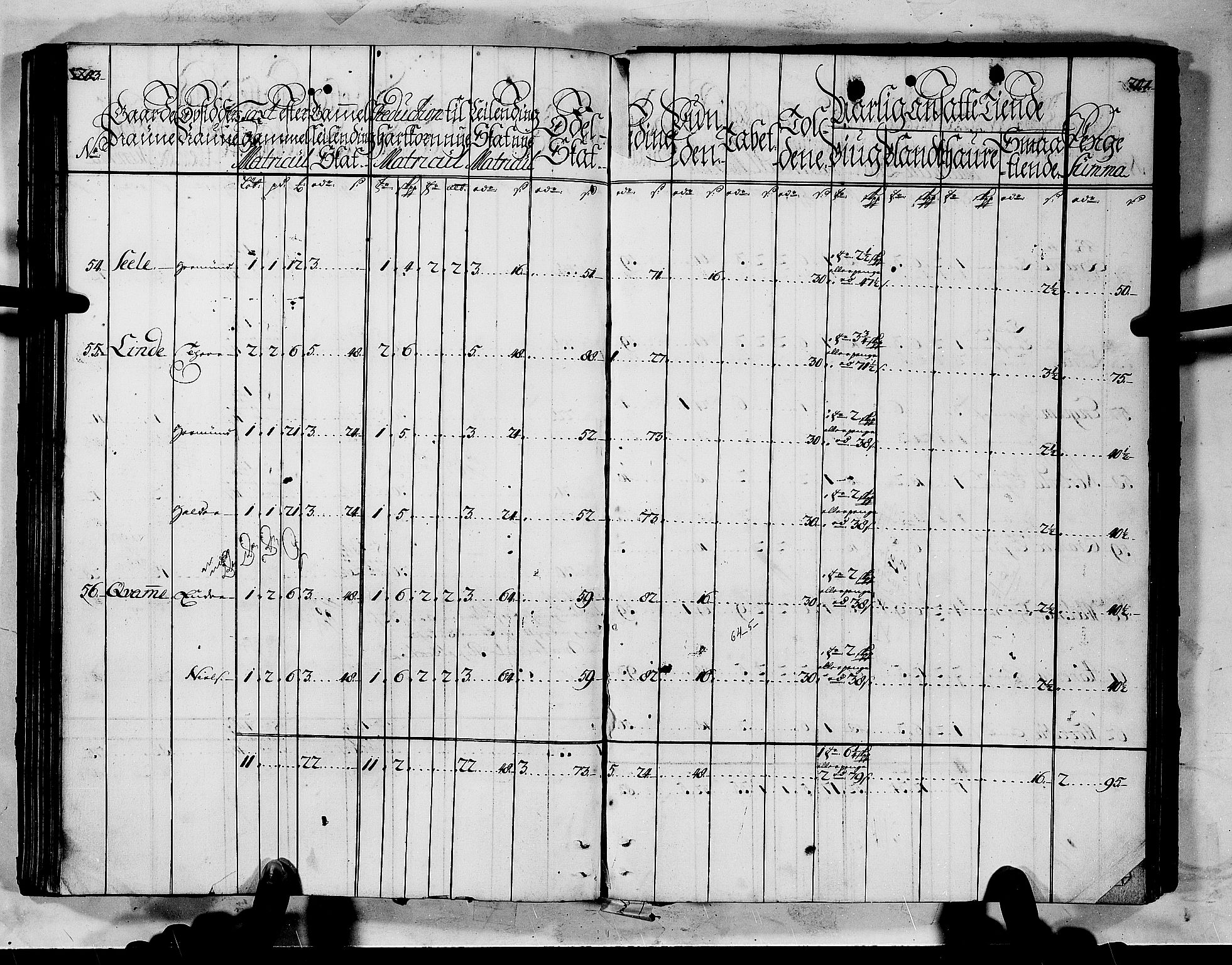 Rentekammeret inntil 1814, Realistisk ordnet avdeling, AV/RA-EA-4070/N/Nb/Nbf/L0145: Ytre Sogn matrikkelprotokoll, 1723, p. 104