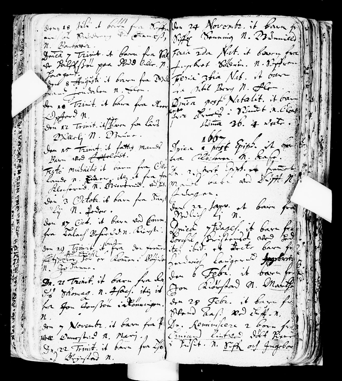 Sandsvær kirkebøker, AV/SAKO-A-244/F/Fa/L0001: Parish register (official) no. I 1, 1665-1725, p. 171