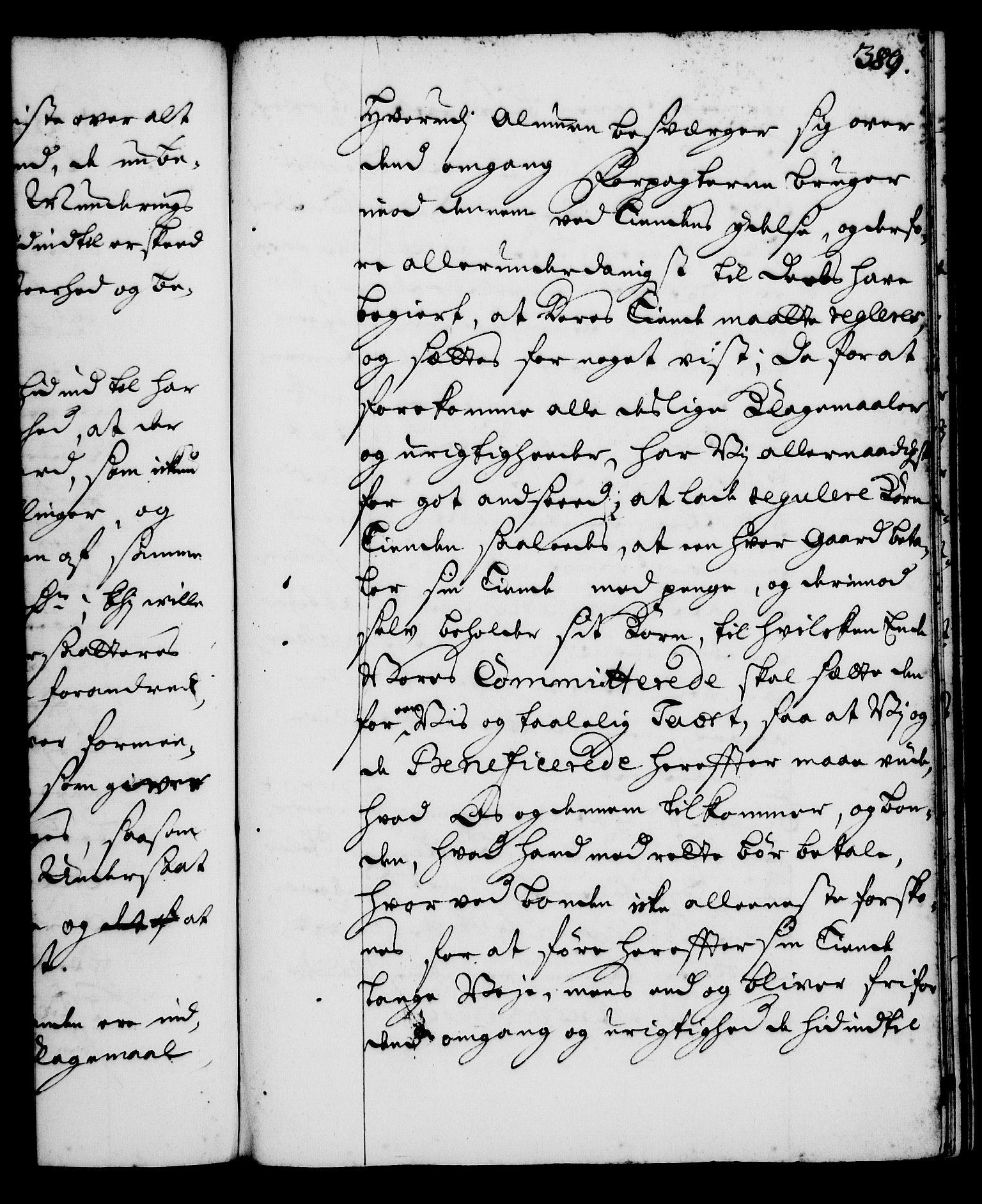 Rentekammeret, Kammerkanselliet, AV/RA-EA-3111/G/Gg/Gga/L0001: Norsk ekspedisjonsprotokoll med register (merket RK 53.1), 1720-1723, p. 389