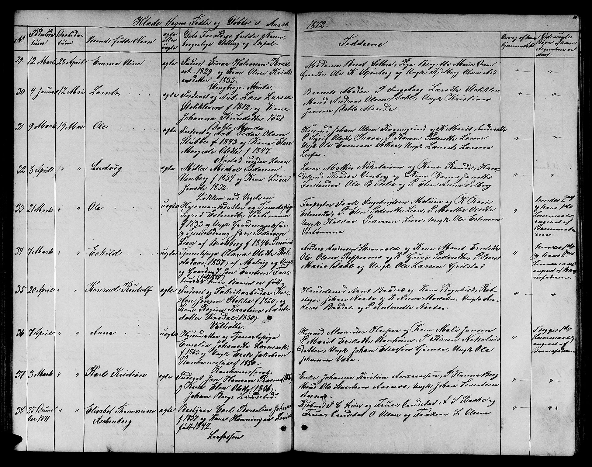 Ministerialprotokoller, klokkerbøker og fødselsregistre - Sør-Trøndelag, SAT/A-1456/606/L0311: Parish register (copy) no. 606C07, 1860-1877, p. 86