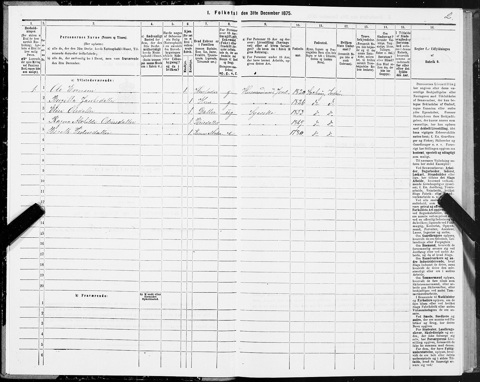 SAT, 1875 census for 1729P Inderøy, 1875, p. 2002