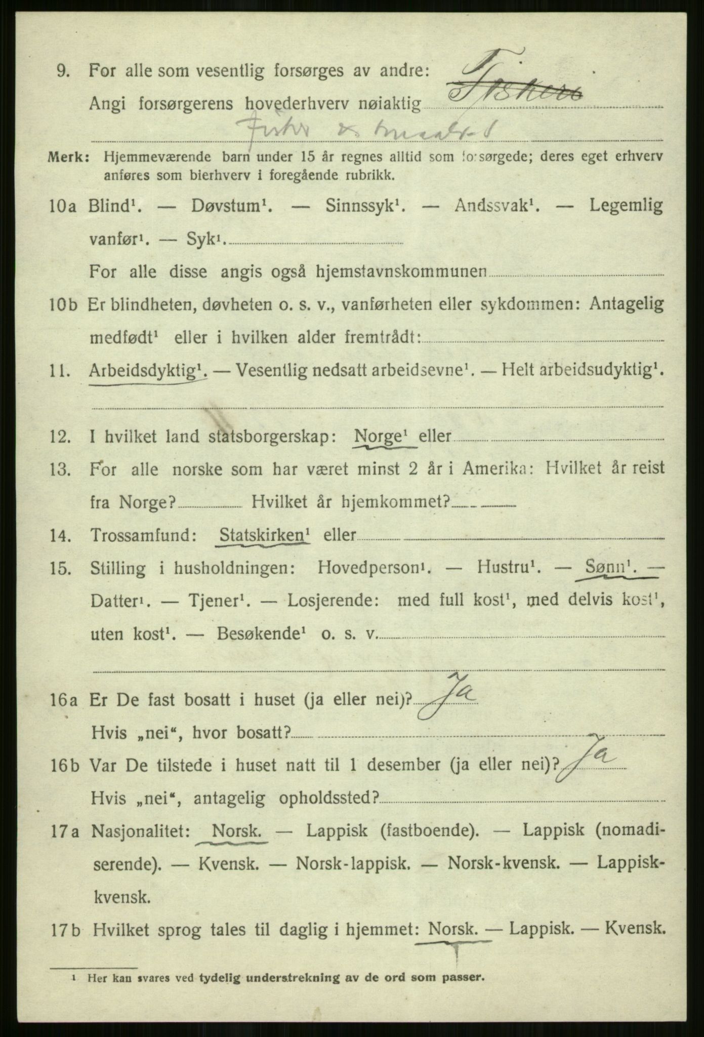 SATØ, 1920 census for Skjervøy, 1920, p. 6742