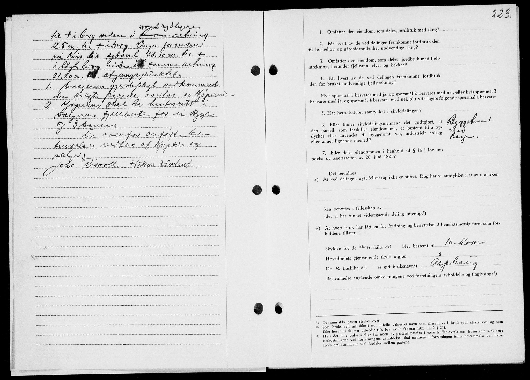 Ryfylke tingrett, SAST/A-100055/001/II/IIB/L0085: Mortgage book no. 64, 1941-1941, Diary no: : 731/1941