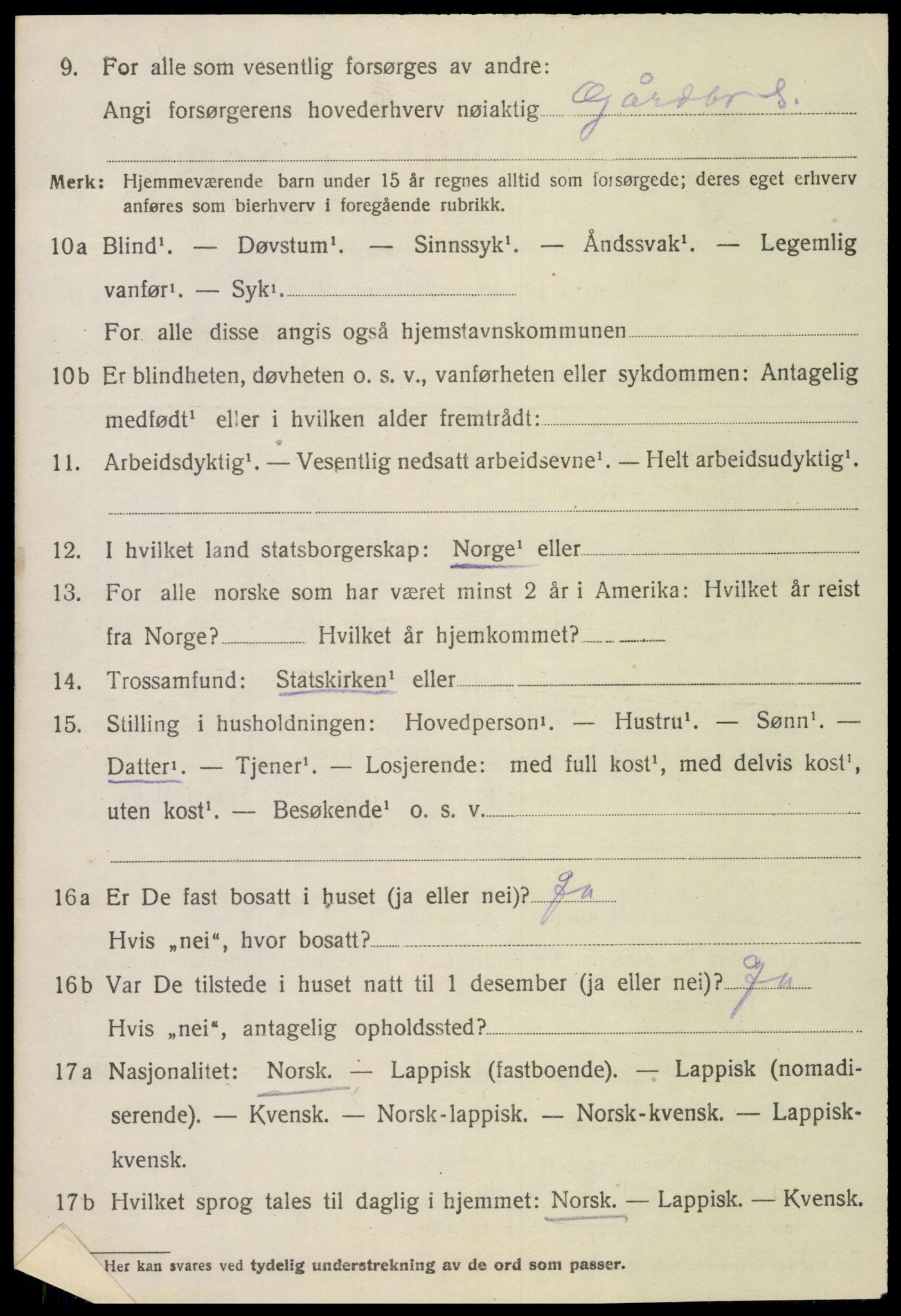 SAT, 1920 census for Nærøy, 1920, p. 4732