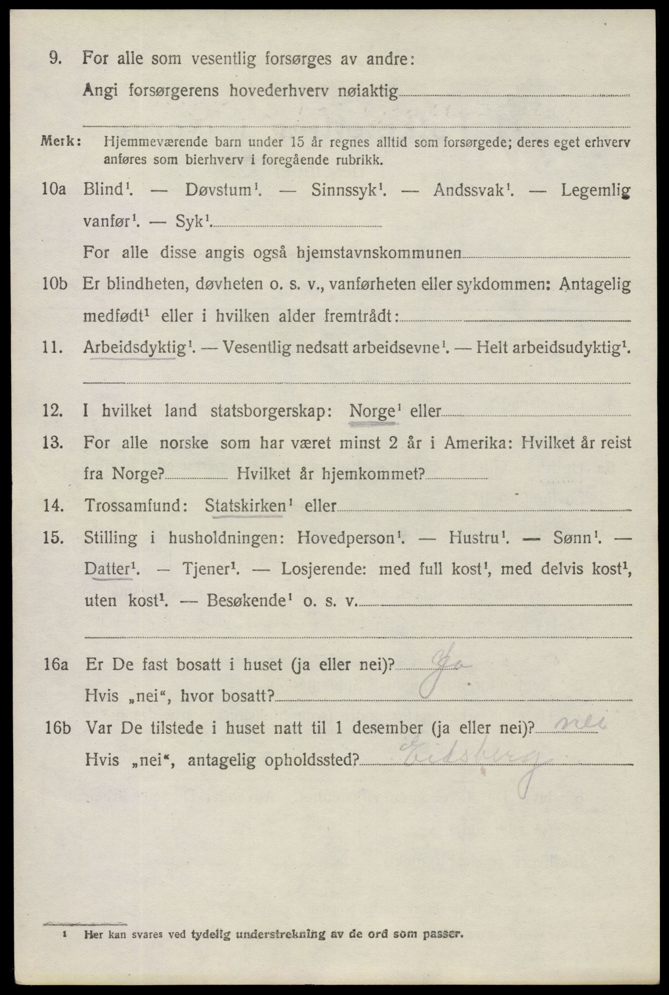 SAO, 1920 census for Skiptvet, 1920, p. 2914