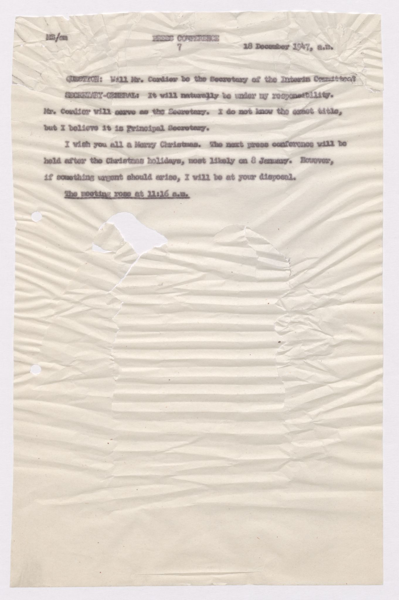 Lie, Trygve, AV/RA-PA-1407/D/L0018: Generalsekretærens papirer., 1947-1951, p. 15