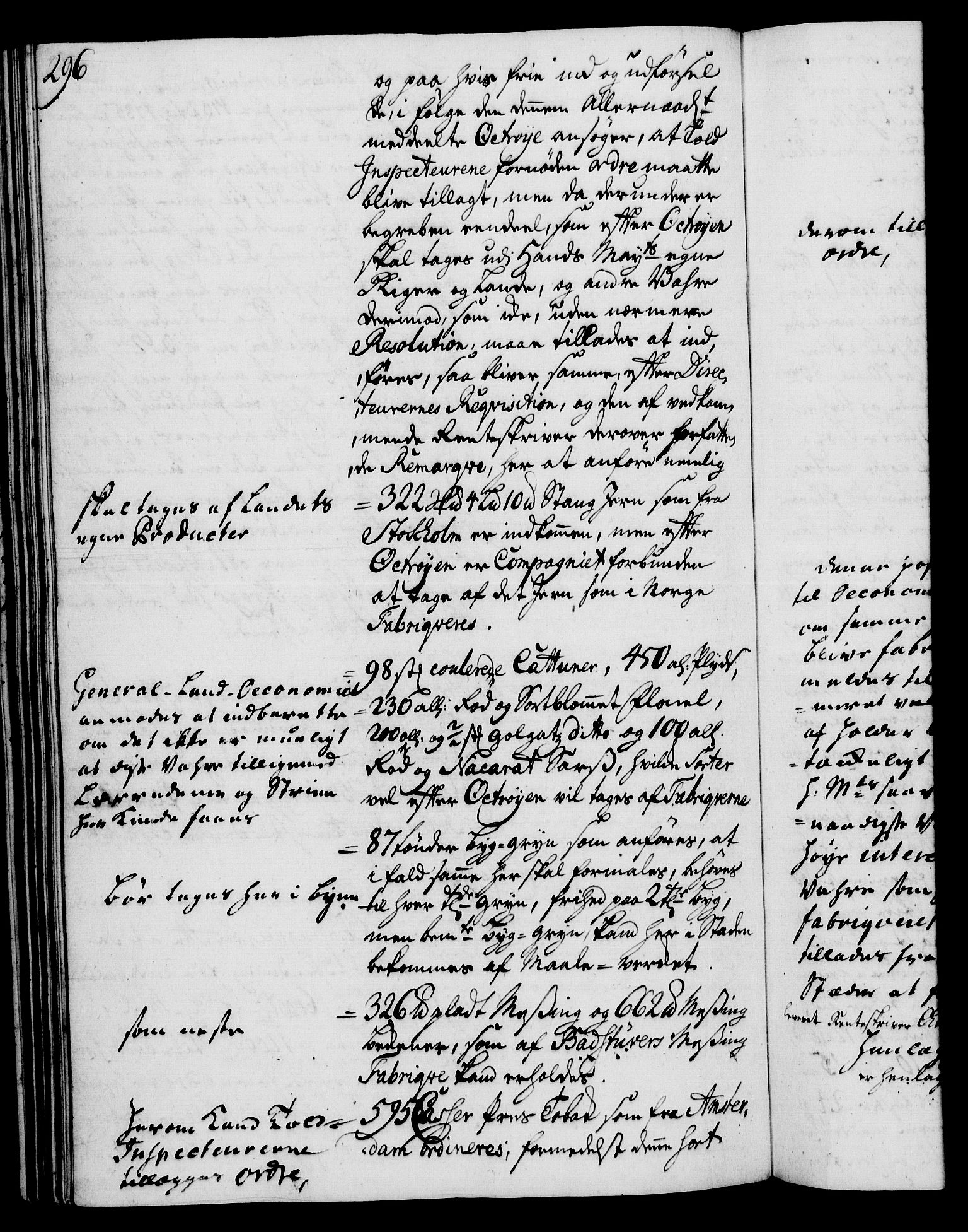 Rentekammeret, Kammerkanselliet, RA/EA-3111/G/Gh/Gha/L0025: Norsk ekstraktmemorialprotokoll (merket RK 53.70), 1743-1744, p. 296